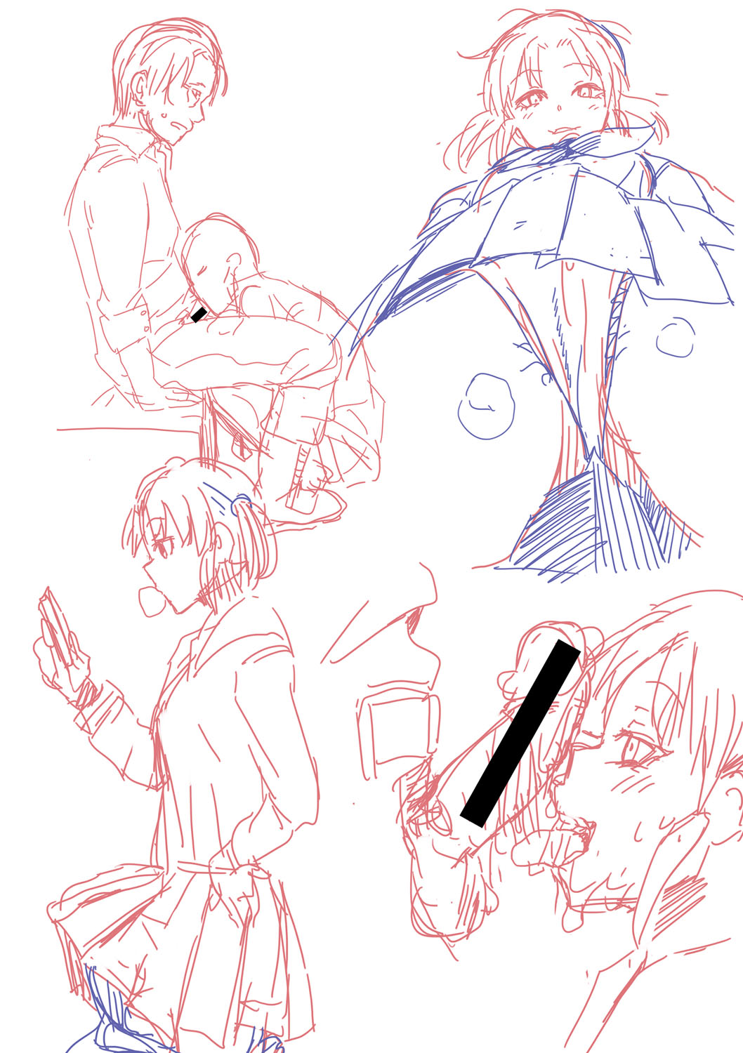 Haitte soku SEX Jyoshi ga 100% Hatsujyou suru Densetsu no Yari-beya!! page 277 - group blowjob face hentai manga - read online free