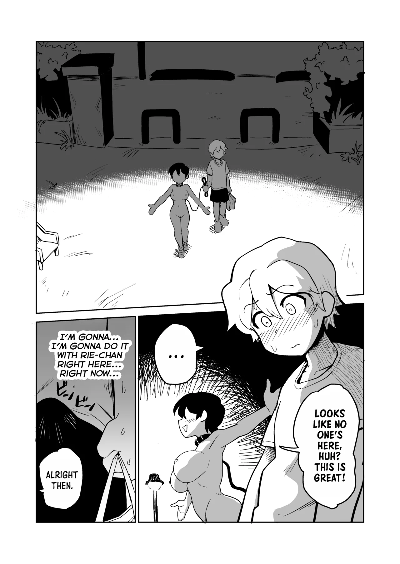 Gyaku Roshutsu Choukyou | Reverse Exposure Training page 14 original parody - sole female sole male hentai manga - read online free