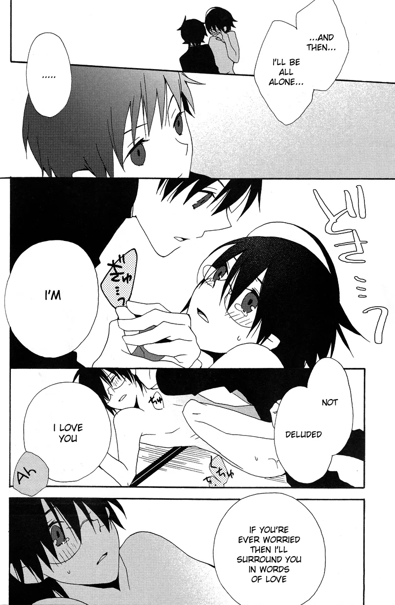 Hakanashigoto Wa Kanagoto page 20 featuring nozomu itoshiki sayonara zetsubou sensei parody - schoolboy uniform glasses hentai manga - read online free