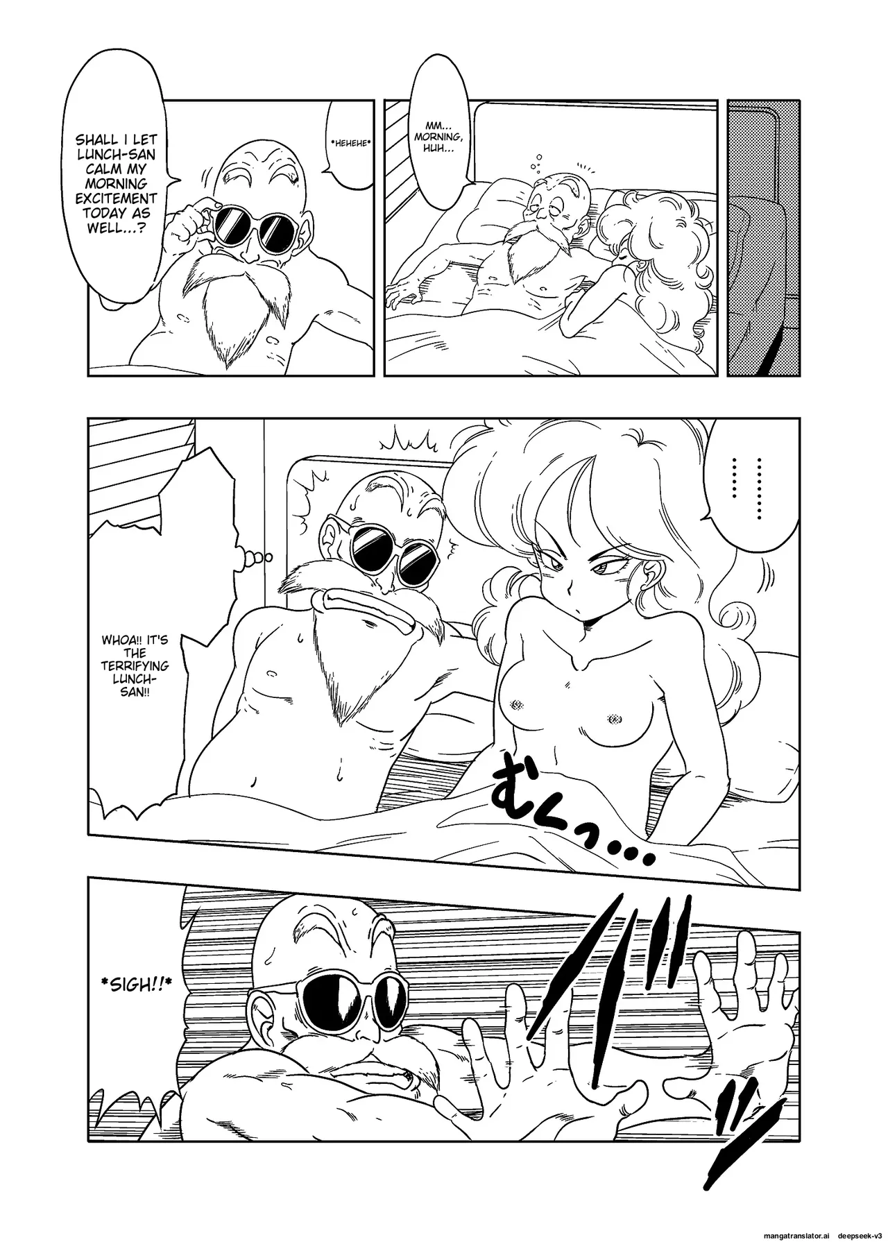 DB-X Kame Sennin x Lunch Hen page 17 featuring lunch dragon ball parody - sole female sole male hentai manga - read online free
