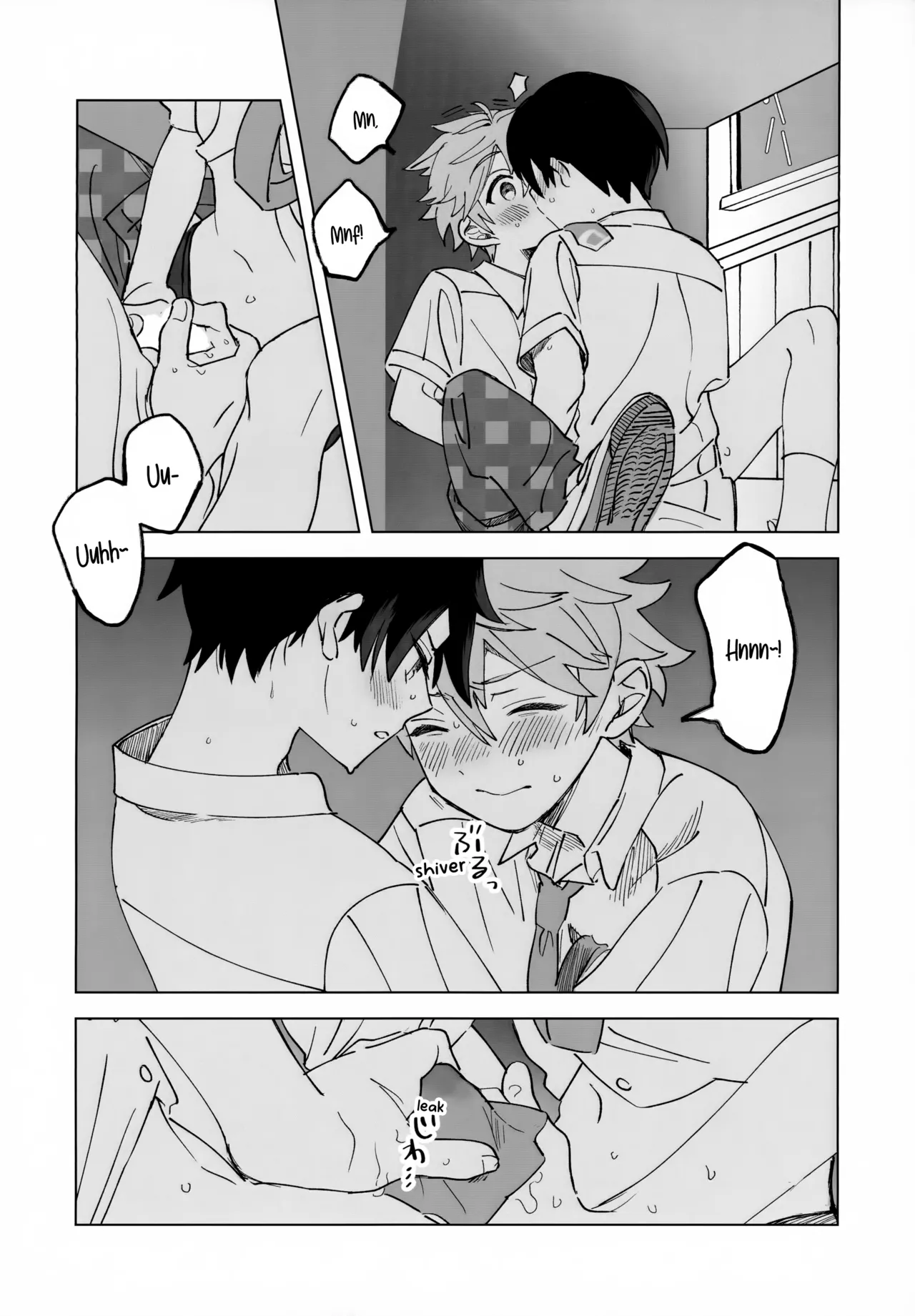 (Oretachi no X Day!!!!) [Montana (Masago)] 2-A, Houkago | 2-A, After School (Ensemble Stars!) [English] page 29 featuring subaru akehoshi ensemble stars parody - schoolboy uniform full censorship hentai manga - read online free