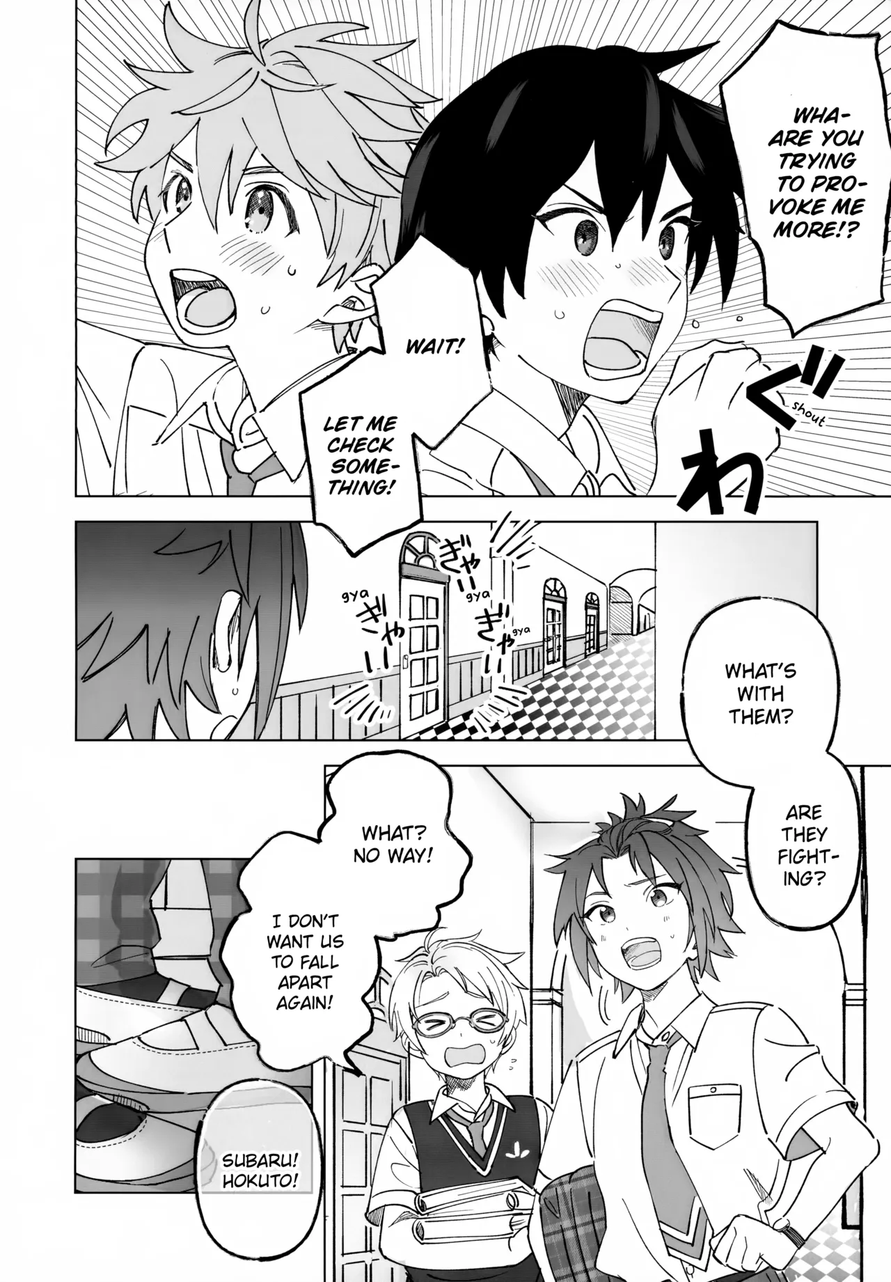 (Oretachi no X Day!!!!) [Montana (Masago)] 2-A, Houkago | 2-A, After School (Ensemble Stars!) [English] page 31 featuring subaru akehoshi ensemble stars parody - schoolboy uniform full censorship hentai manga - read online free