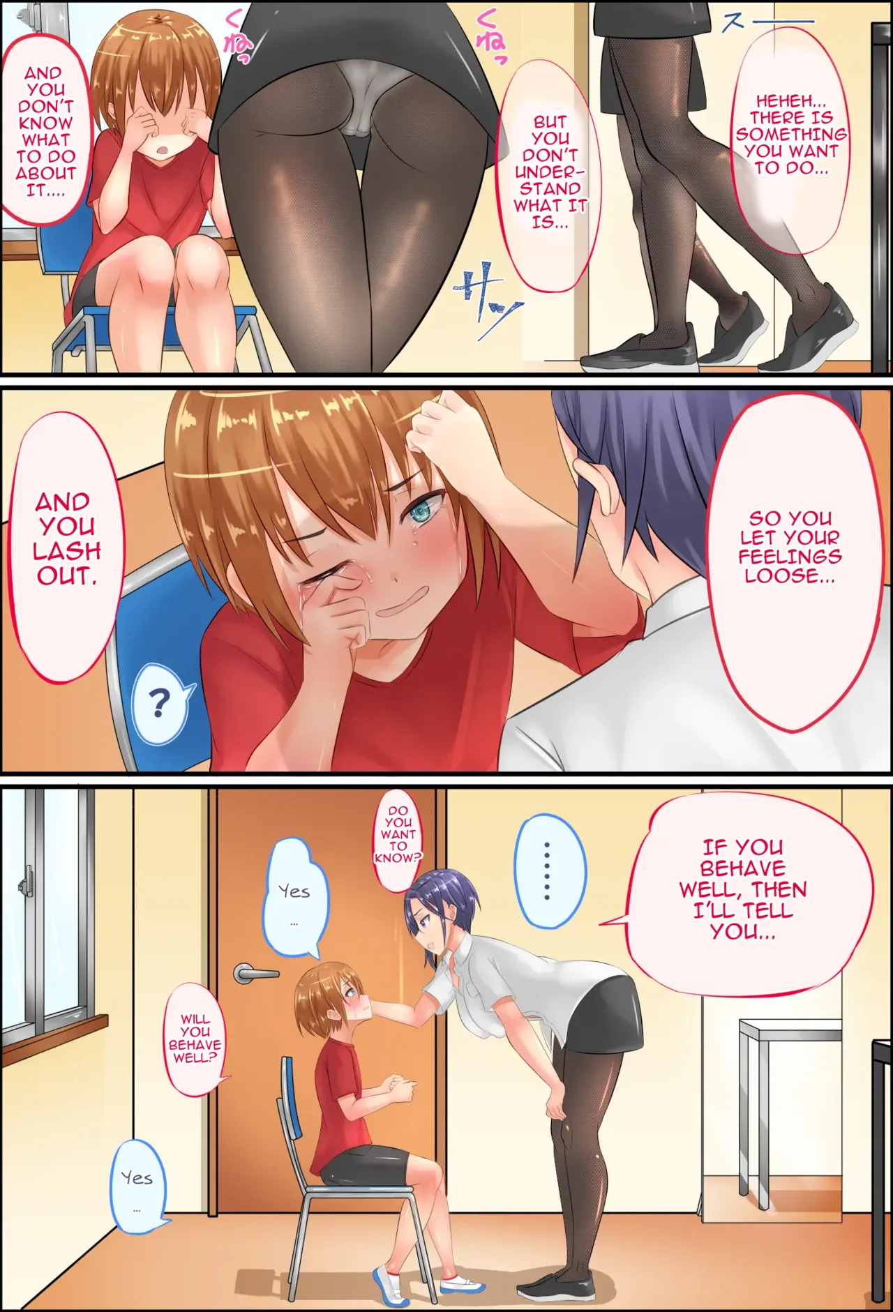 Page 23 of [Agu-trip] Misuzu-sensei no Sei Kyoiku ~ Shotacon Onna Kyoshi ga Shishunki Shota no Nayami o SEX de Kaiketsu | Misuzu-Sensei's Sexual Education ~ A Shotacon Teacher Solves the Troubles of a teenage Shota with SEX [English]