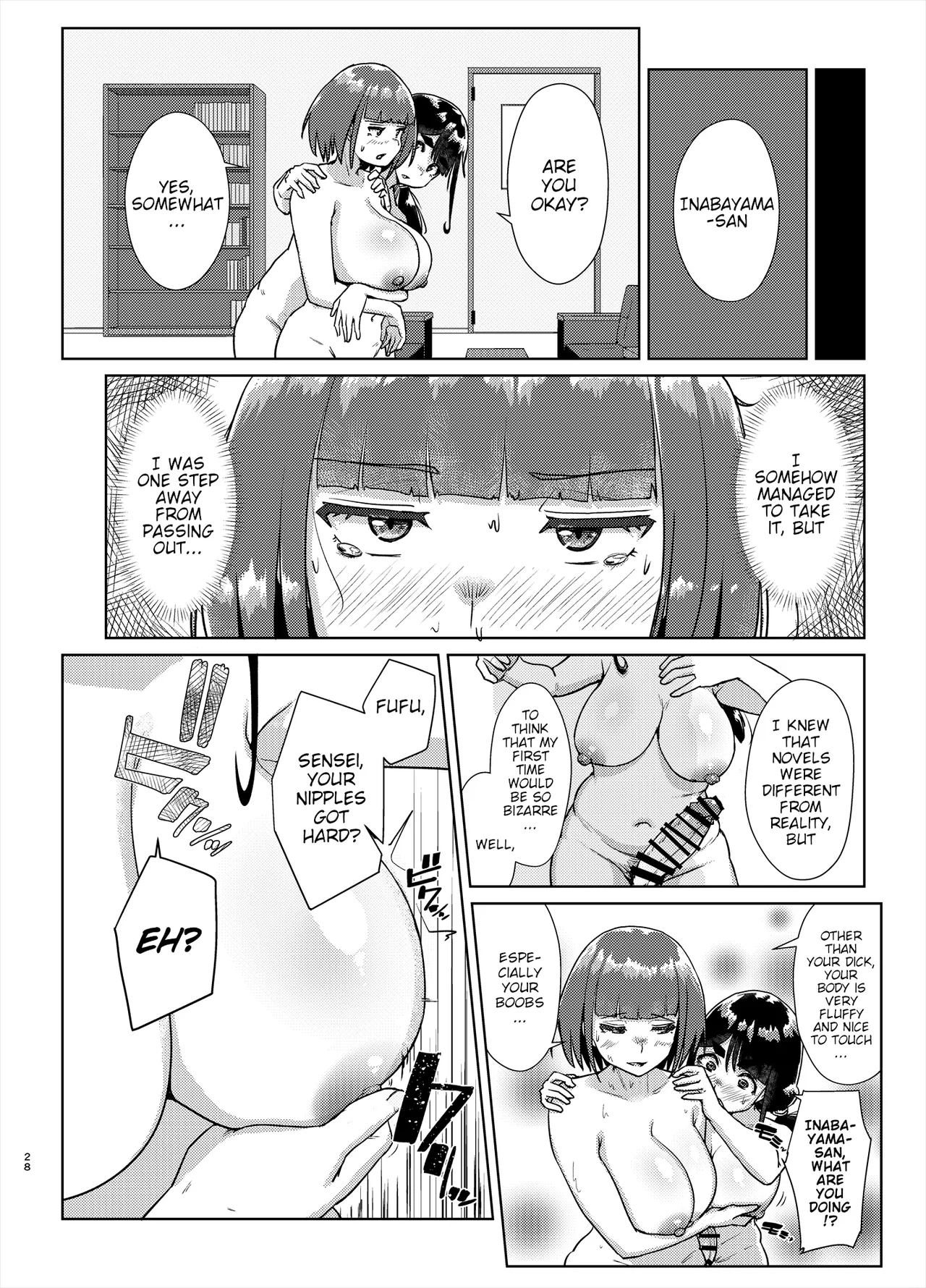 Sensei no Ochinchin, Watakushi ni Bussashite Kudasaimashi! 2 | I Want You to Plow Me With Your Dick, Sensei! Part 2 page 27 original parody - nakadashi big areolae hentai manga - read online free