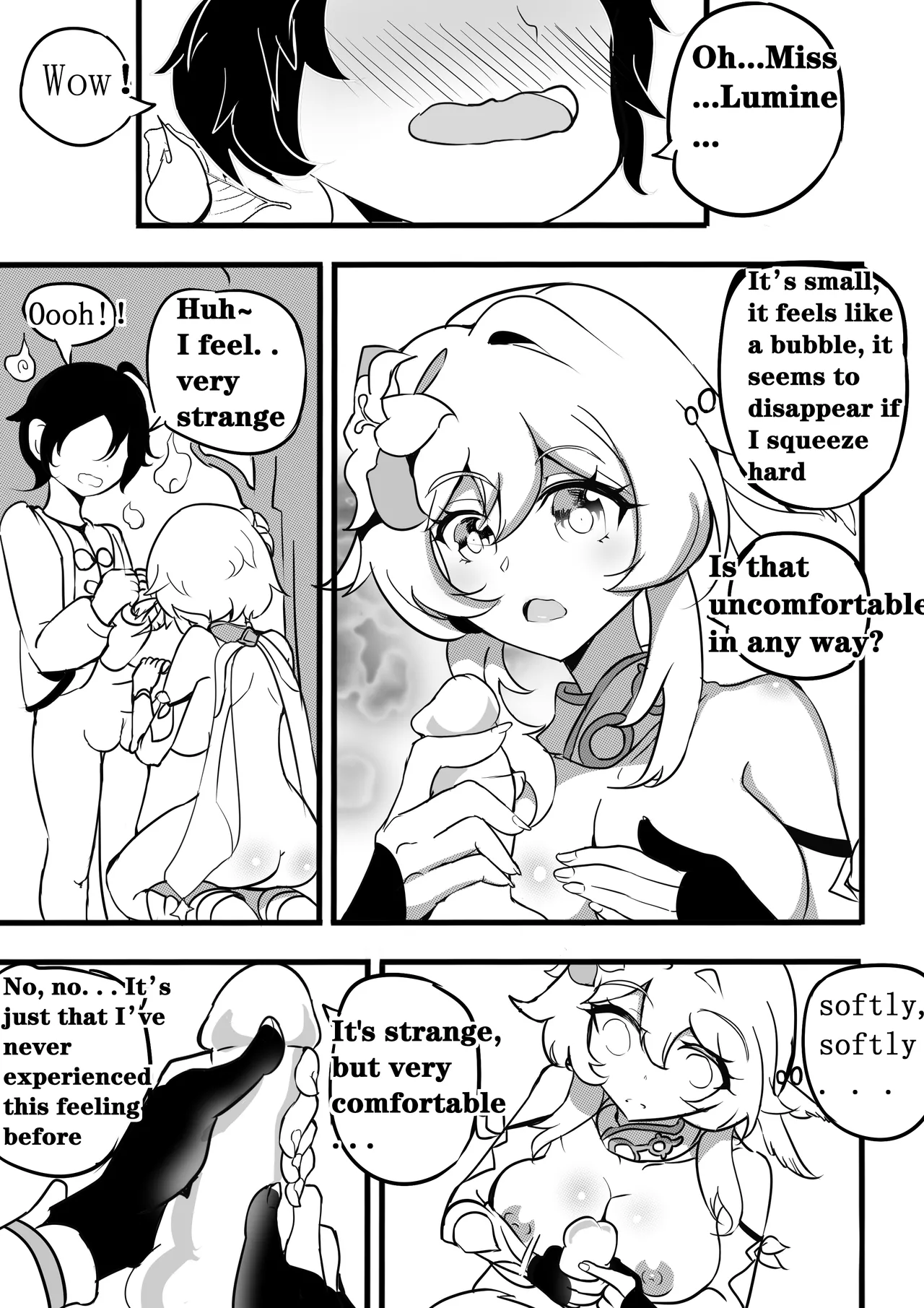 Sex daily record of the Genshin3 Chapter of Hu TaoXLumina page 12 featuring lumine genshin impact parody - unusual pupils uncensored hentai manga - read online free