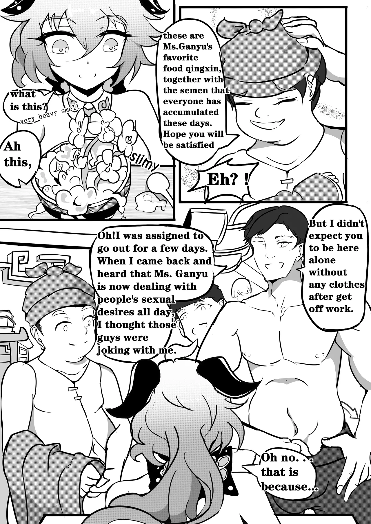 SEX DAILY RECORD OF THE GENSHIN 4 Chapter of Ganyu page 18 featuring ganyu genshin impact parody - big breasts uncensored hentai manga - read online free