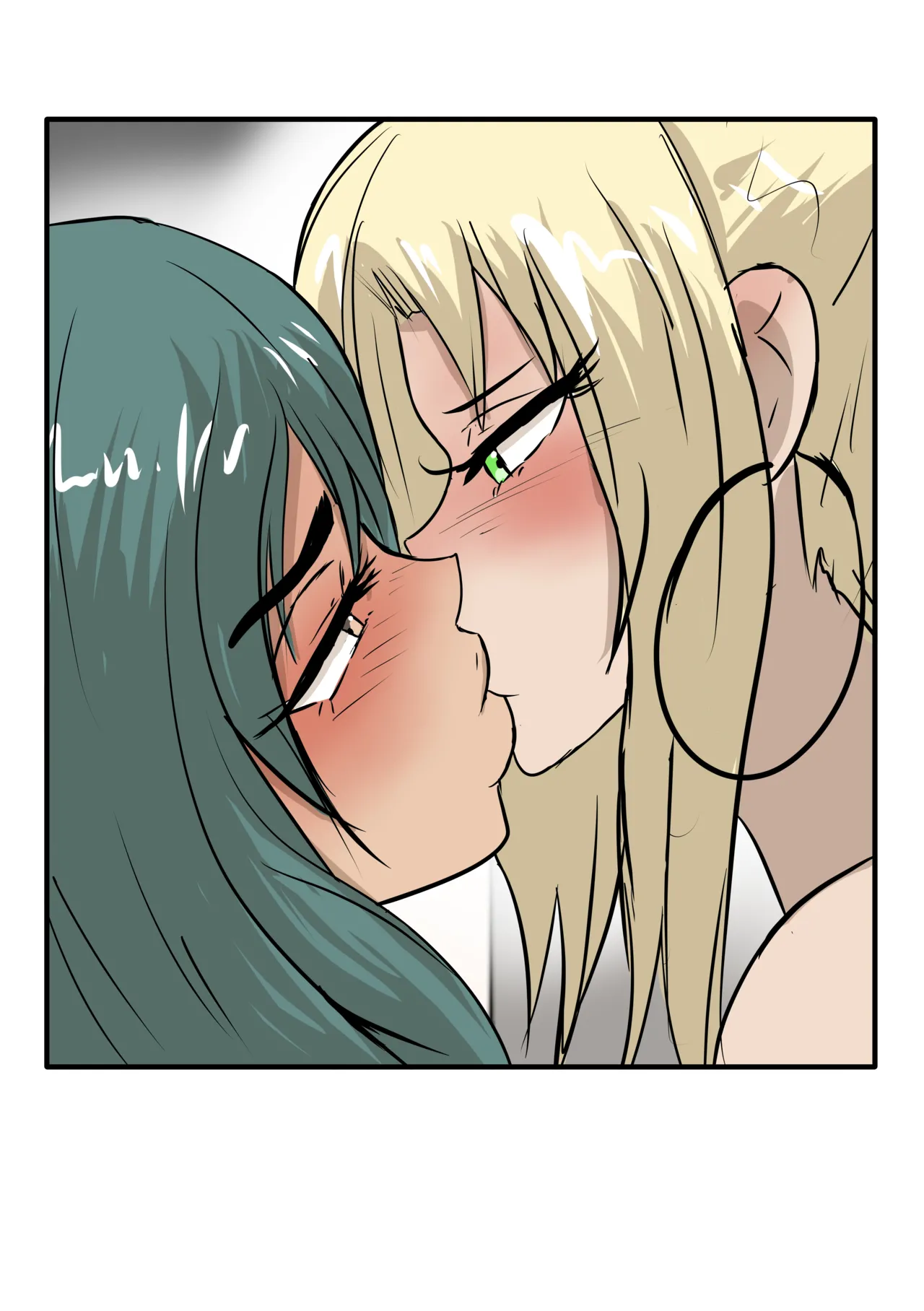 Alex and Danny's Weight Training Mishap! FINAL page 151 original parody - kissing females only hentai manga - read online free