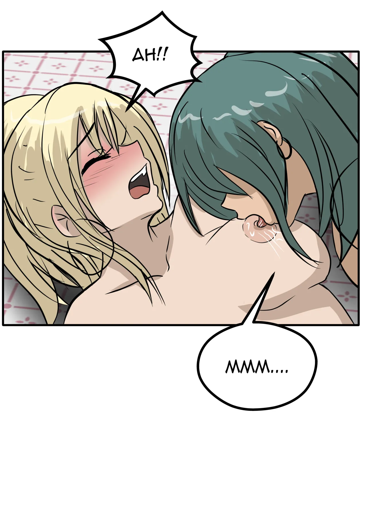 Alex and Danny's Weight Training Mishap! FINAL page 195 original parody - kissing females only hentai manga - read online free