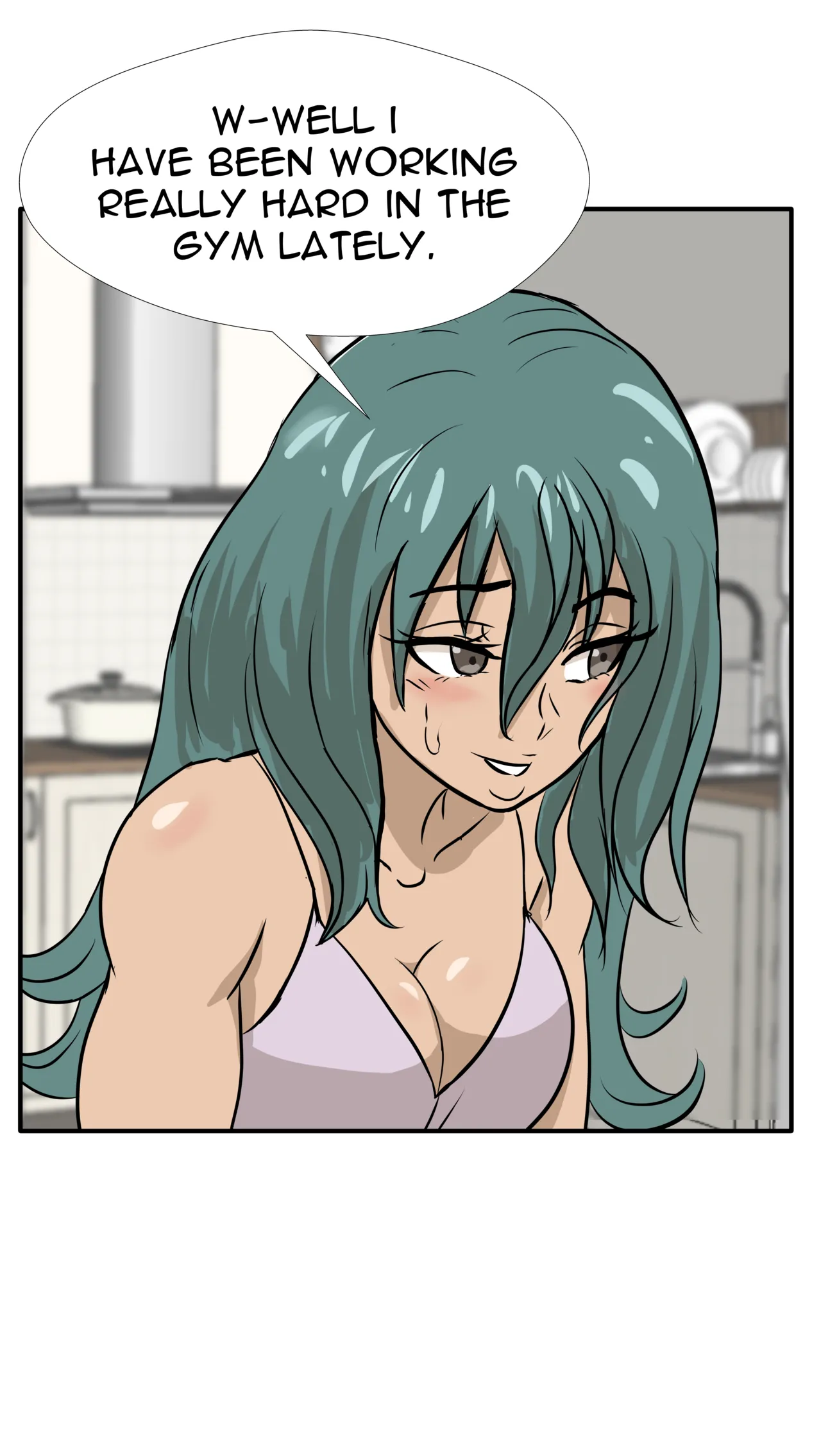 Alex and Danny's Weight Training Mishap! FINAL page 44 original parody - kissing females only hentai manga - read online free