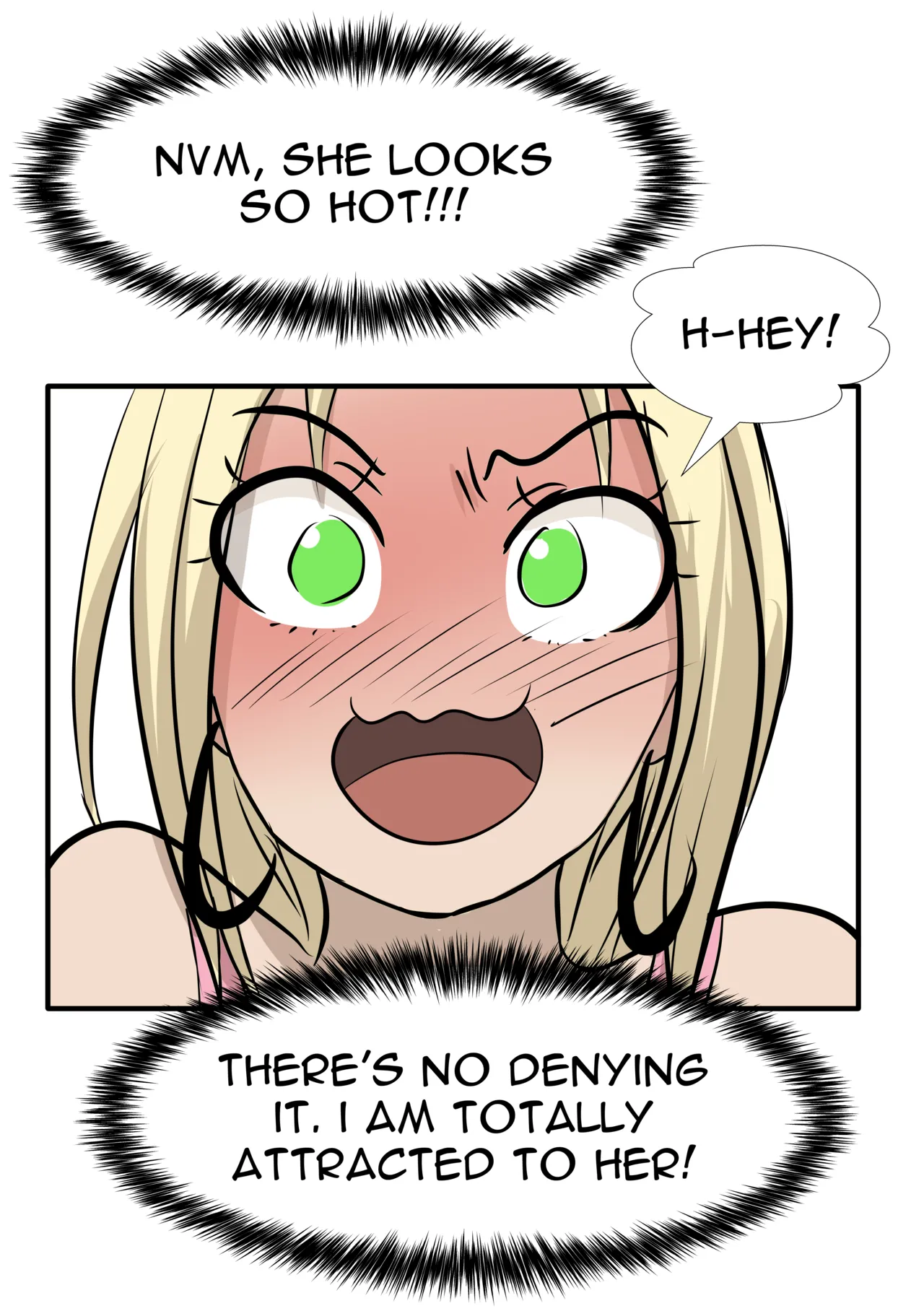 Alex and Danny's Weight Training Mishap! FINAL page 61 original parody - yuri kissing hentai manga - read online free