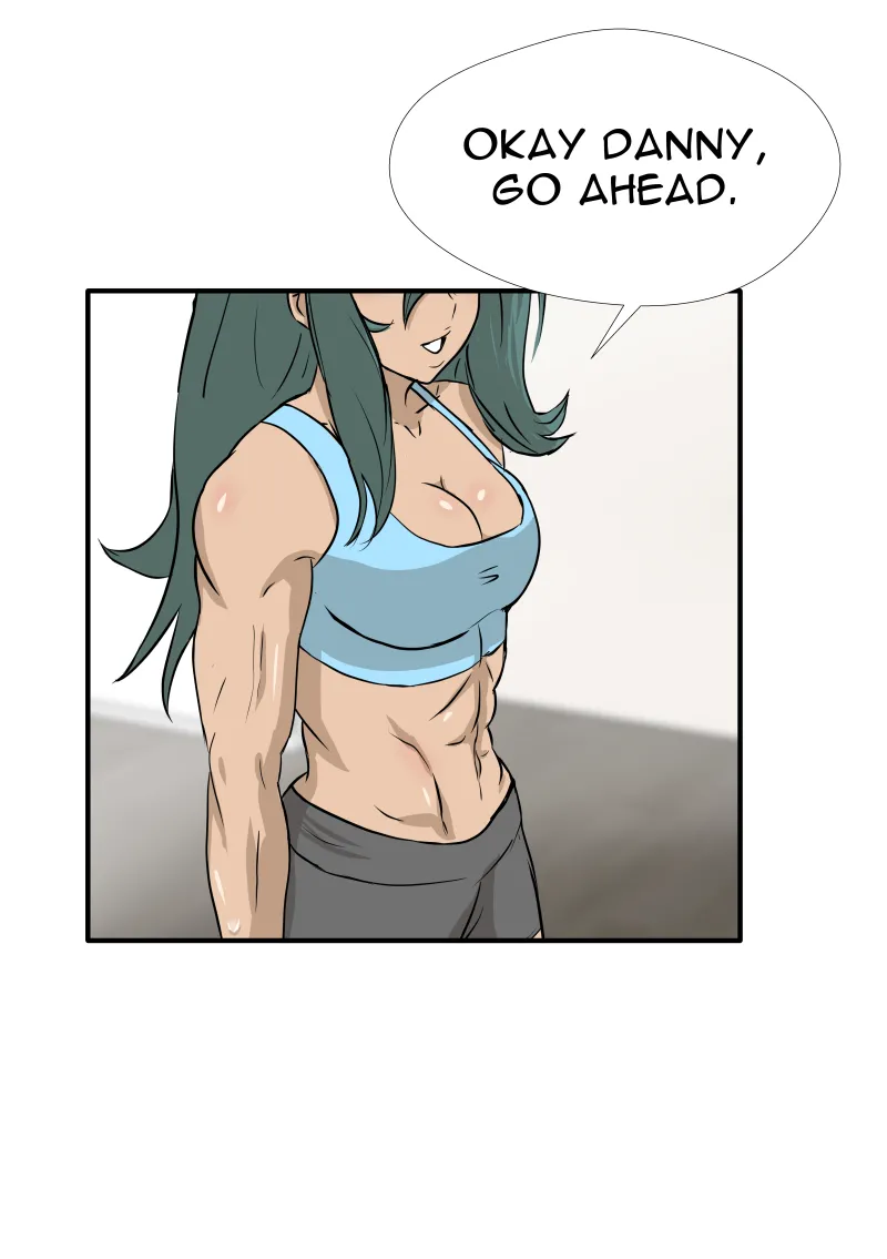 Alex and Danny's Weight Training Mishap! FINAL page 64 original parody - yuri kissing hentai manga - read online free