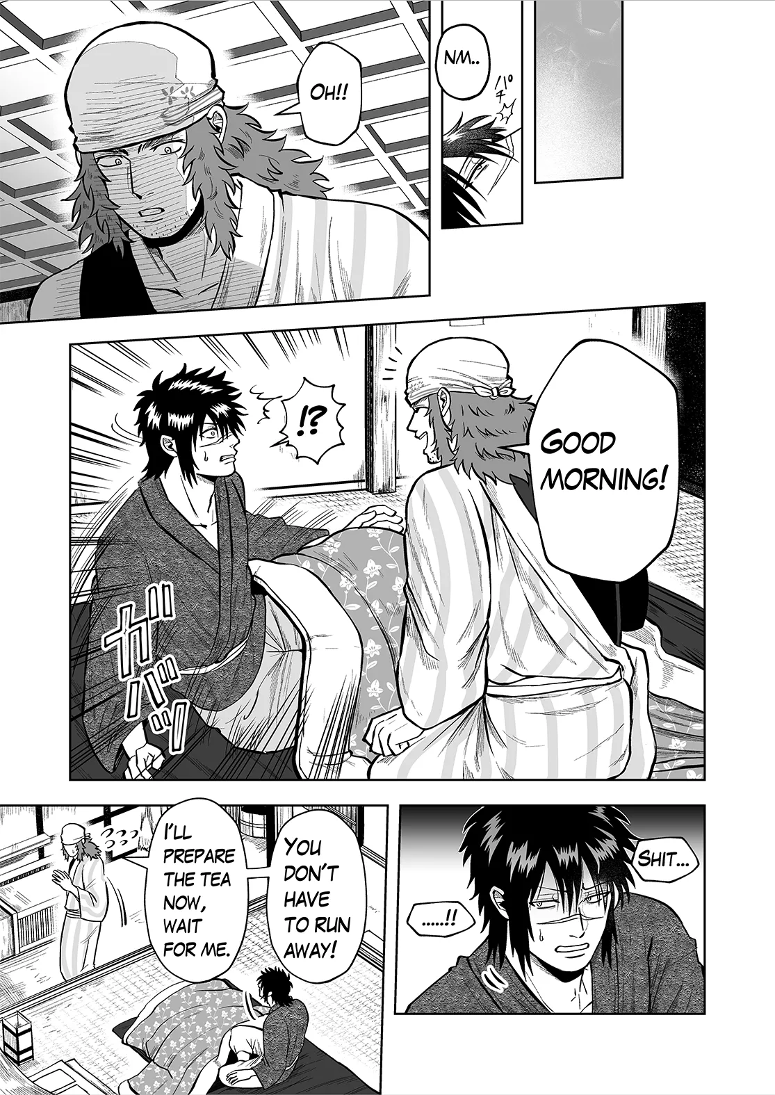 Ruuindo Oogazumu de Amaiki Tatakikoma reru Hanashi page 19 original parody - muscle masturbation hentai manga - read online free