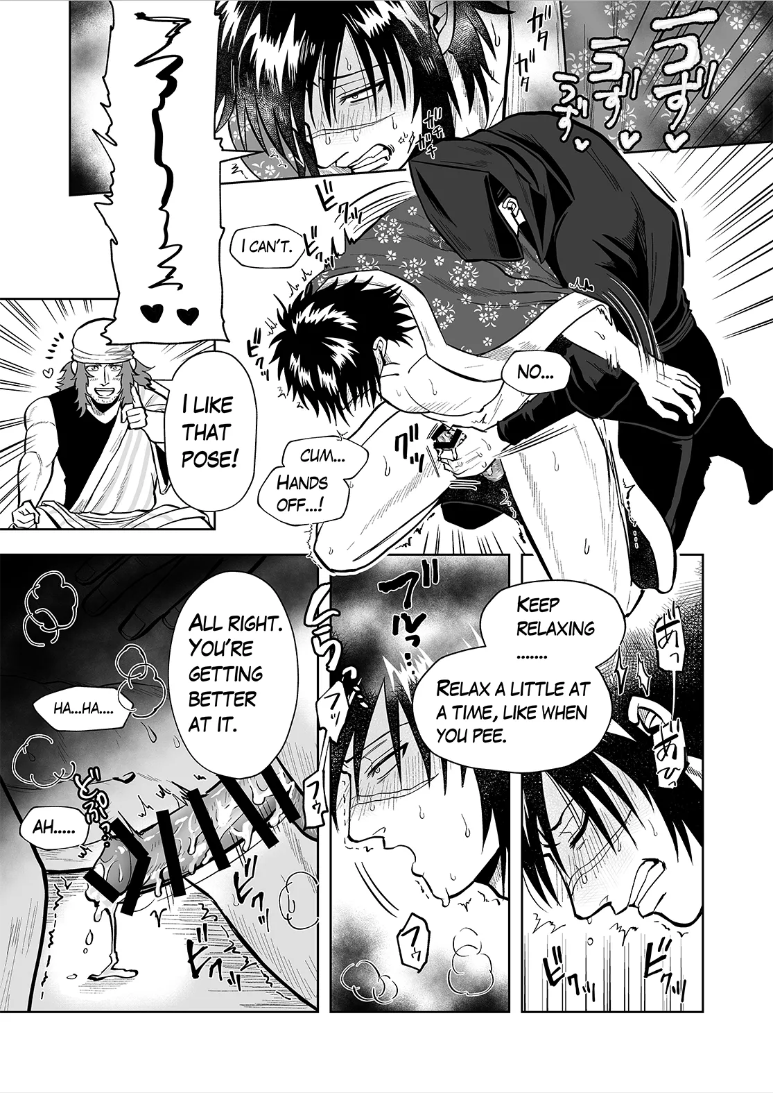 Ruuindo Oogazumu de Amaiki Tatakikoma reru Hanashi page 9 original parody - muscle masturbation hentai manga - read online free