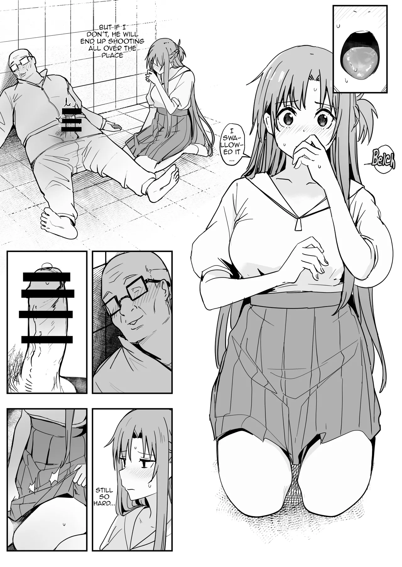 Asuna SP page 14 featuring asuna yuuki sword art online parody - sole female sole male hentai manga - read online free