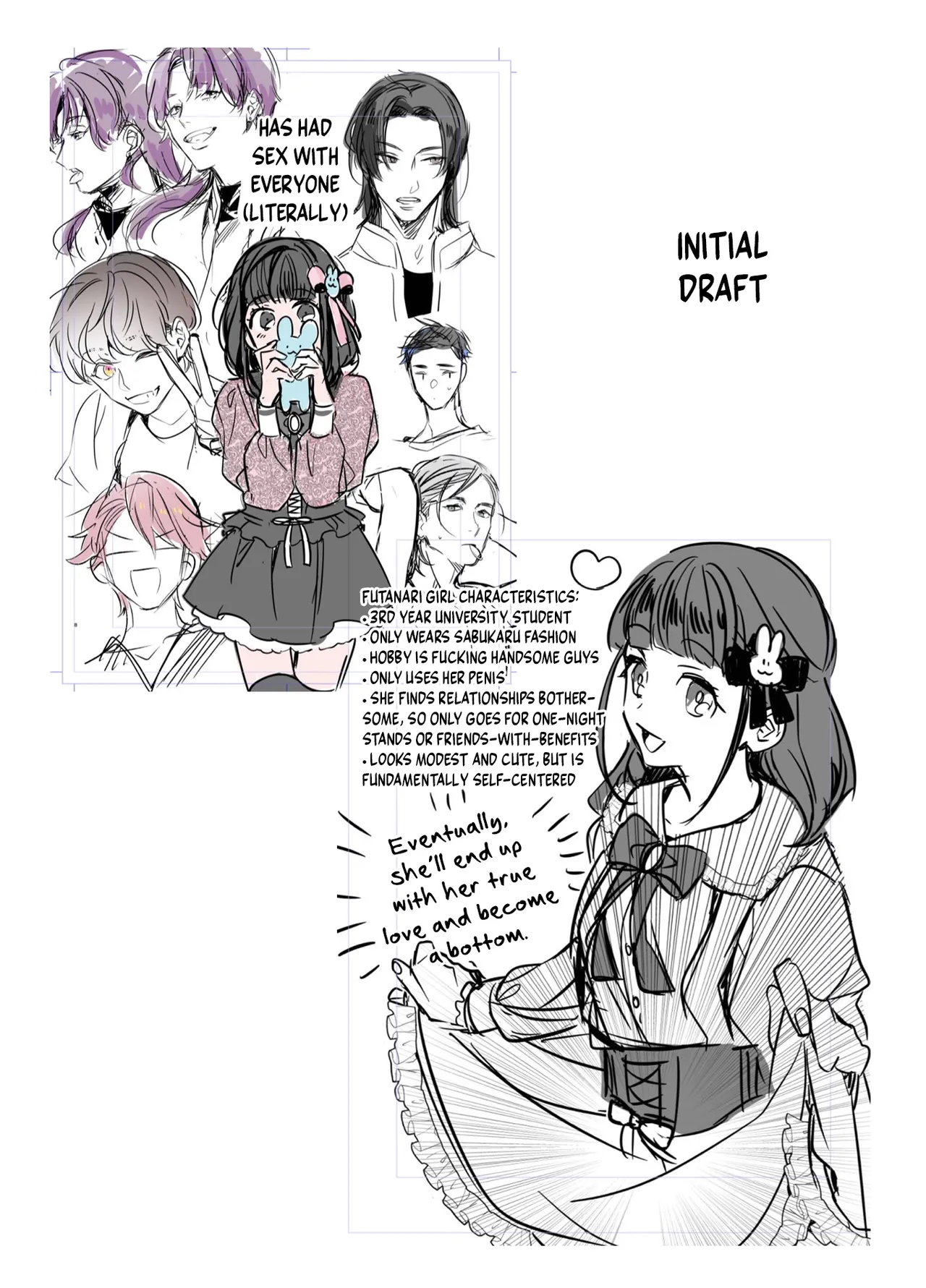 [C3H8O3] Futanari Daigakusei-chan ga Souzeme no Hanashi | Futanari College Student's All-Out Attack [English] page 17 original parody - big penis big breasts hentai manga - read online free