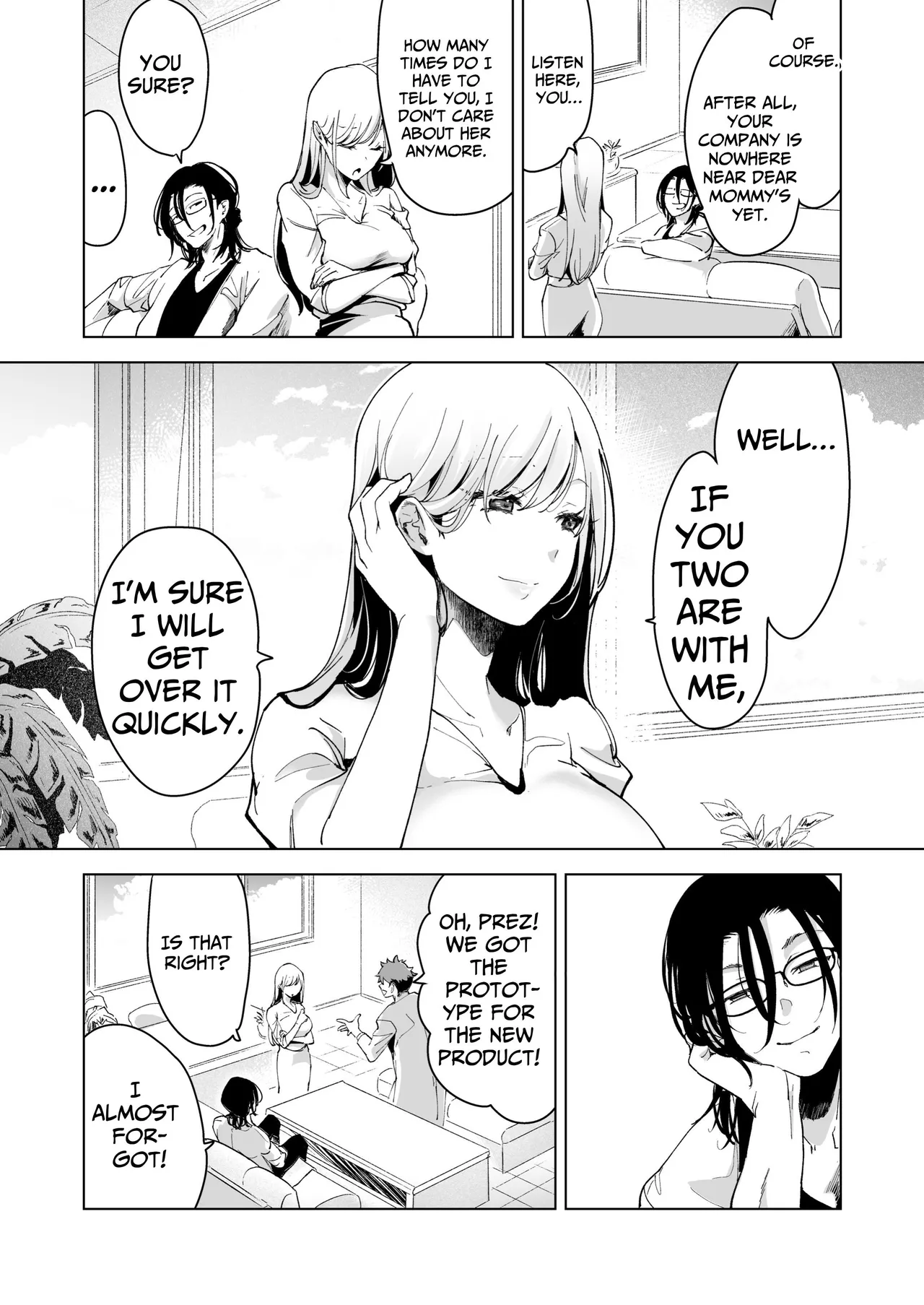 [Face Look Ponpon (Mogiri Ochigi)] Ai Gangu no Onna ~Tokumei Kaihatsu-bu no Otoko Futari ni Gangu ni Sarete Rinri ga Houkai~ | Turned into a Sex Toy?! Goodbye Morals!! Product Testing for the Secret R&D Department [English] [Kabedon] page 135 original parody - big breasts mmf threesome hentai manga - read online free