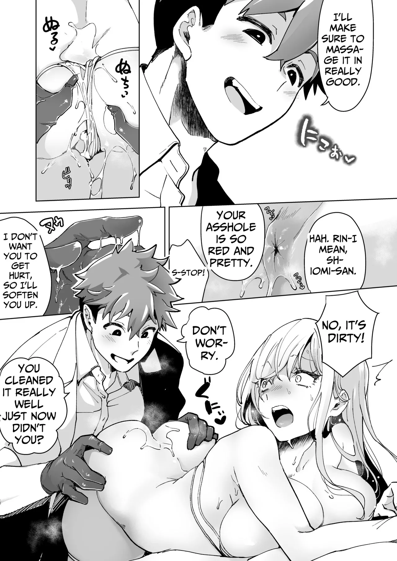 [Face Look Ponpon (Mogiri Ochigi)] Ai Gangu no Onna ~Tokumei Kaihatsu-bu no Otoko Futari ni Gangu ni Sarete Rinri ga Houkai~ | Turned into a Sex Toy?! Goodbye Morals!! Product Testing for the Secret R&D Department [English] [Kabedon] page 71 original parody - sole female rough translation hentai manga - read online free