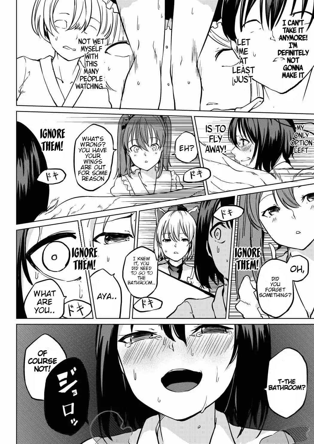 Toile ni Ikitai! Aya-san desu ga page 13 featuring aya shameimaru touhou project parody - no penetration urination hentai manga - read online free