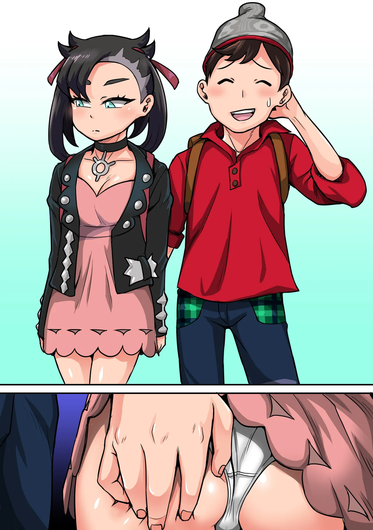 Pokémon Sword and Shield Rakugaki page 17 featuring oleana pokemon parody - sole male full color hentai manga - read online free