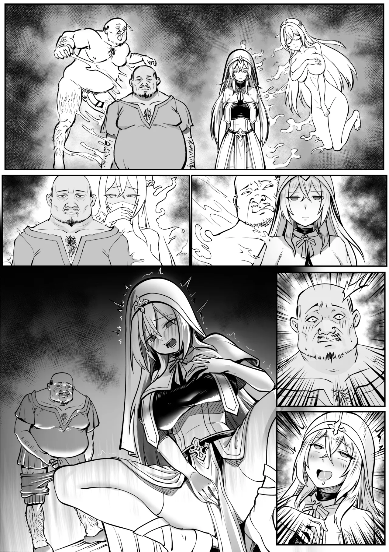 The Devotion of the Saintess page 16 original parody - nakadashi big breasts hentai manga - read online free