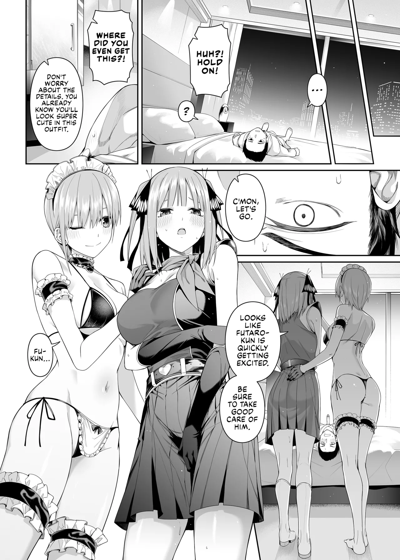 1/5 no Renai Kanjou | A Fifth of Romance page 58 featuring ichika nakano gotoubun no hanayome parody - squirting kissing hentai manga - read online free