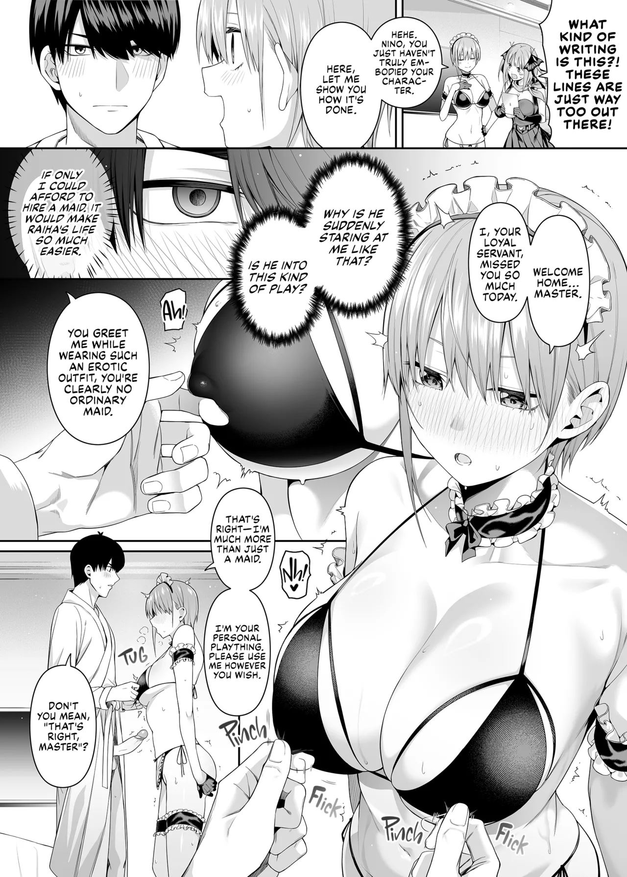 1/5 no Renai Kanjou | A Fifth of Romance page 60 featuring ichika nakano gotoubun no hanayome parody - squirting kissing hentai manga - read online free