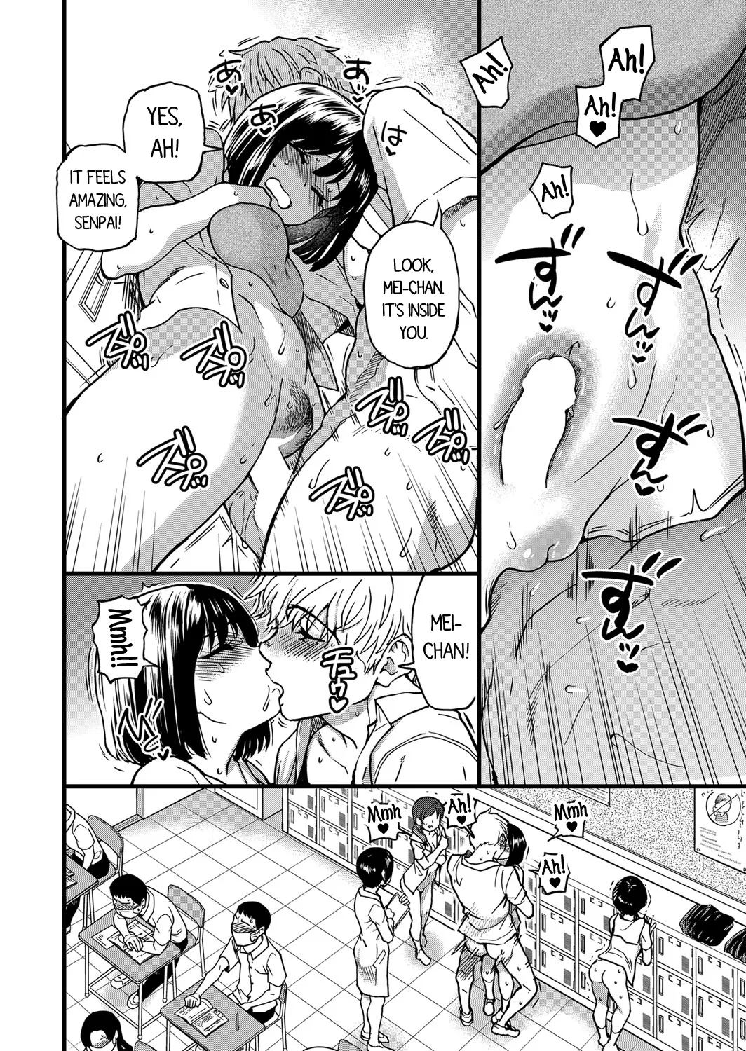 Koko Kara Saki wa Sex Desu!! (Boku no Seieki de Honpuku Kaiyu!!) Ch. 1-10 [English] page 104 - full censorship big penis hentai manga - read online free