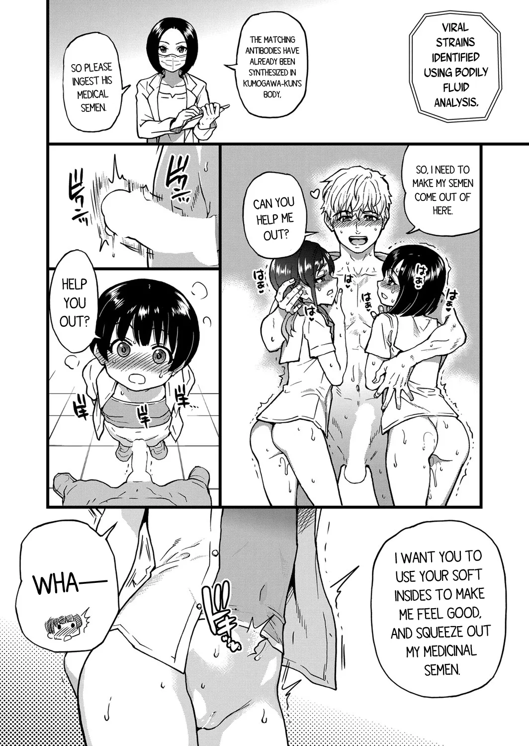 Koko Kara Saki wa Sex Desu!! (Boku no Seieki de Honpuku Kaiyu!!) Ch. 1-10 [English] page 98 - milf kissing hentai manga - read online free