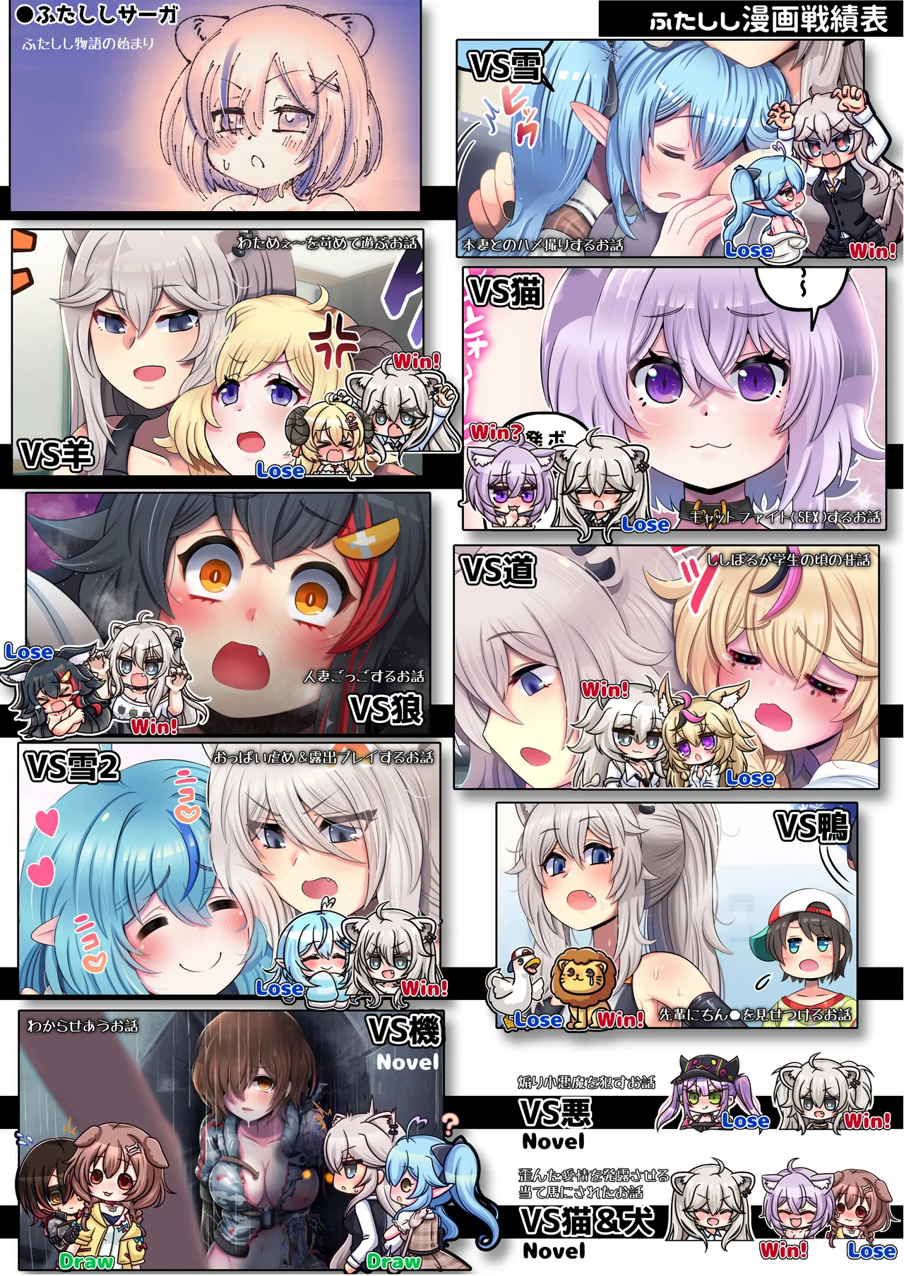 Futashishi x Mikosui page 25 featuring hoshimachi suisei hololive parody - full color mosaic censorship hentai manga - read online free