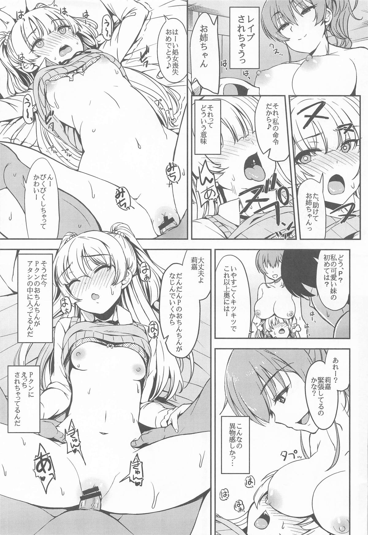 (SC2025 Winter) [Esora note (Majima Shiroyuki)] Jougasaki-ke to Nitta-ke Matomemashita (THE IDOLM@STER CINDERELLA GIRLS) page 30 featuring rika jougasaki the idolmaster parody - group ffm threesome hentai manga - read online free