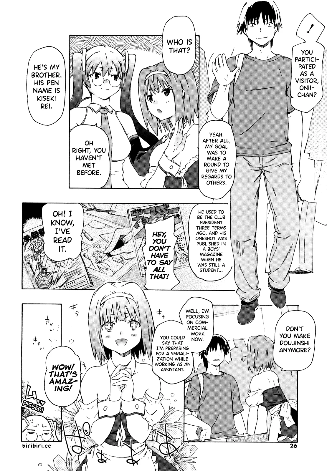 Imouto wa Doujin Shoujo Cosplay Kei page 26 - maid virginity hentai manga - read online free