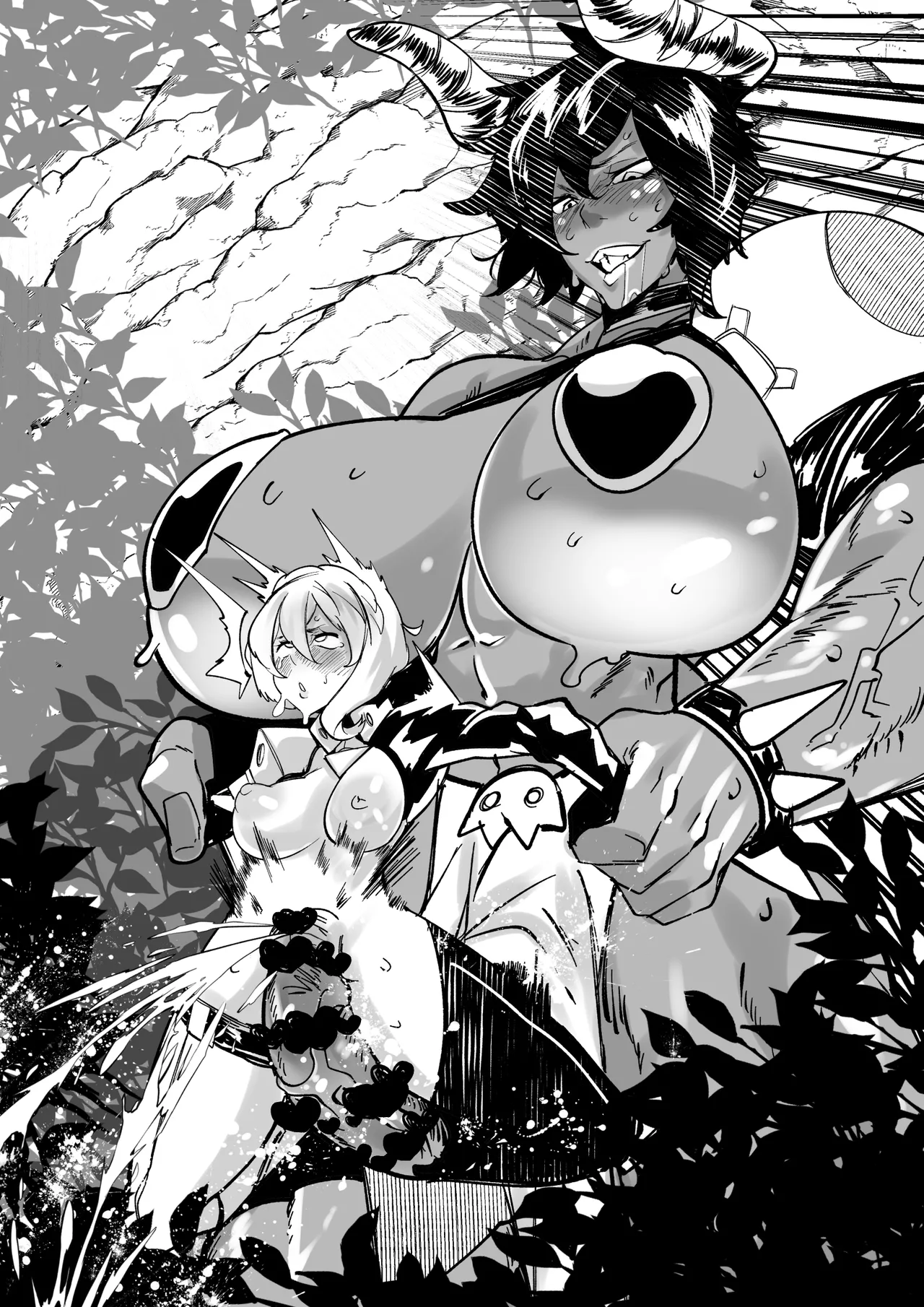 Boukensha-chan to Monster Girl page 18 original parody - big breasts dark skin hentai manga - read online free