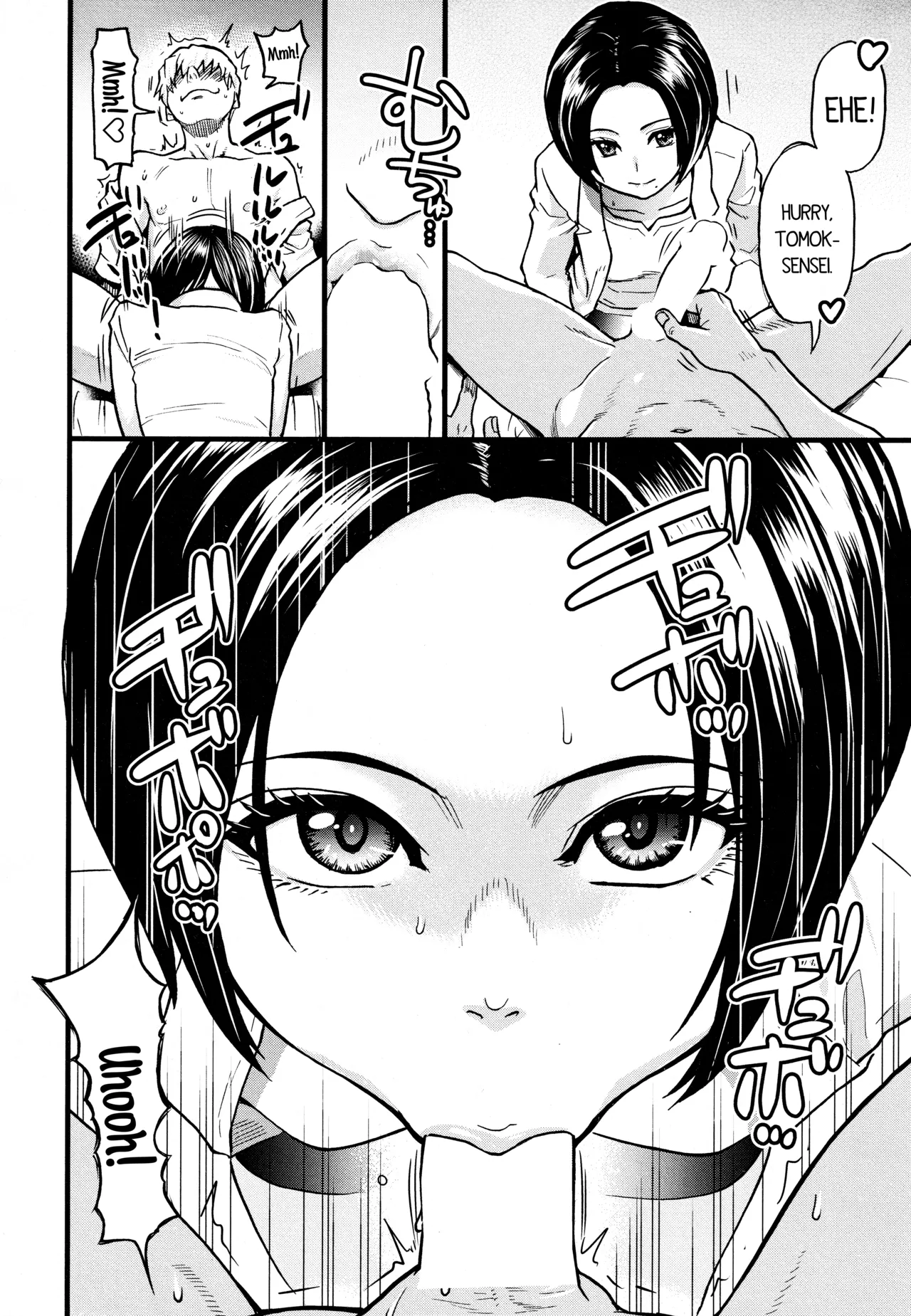 [Shiwasu no Okina] Koko Kara Saki wa Sex Desu!! (Boku no Seieki de Honpuku Kaiyu!!) Ch. 1-10 [English] page 64 - schoolgirl uniform harem hentai manga - read online free