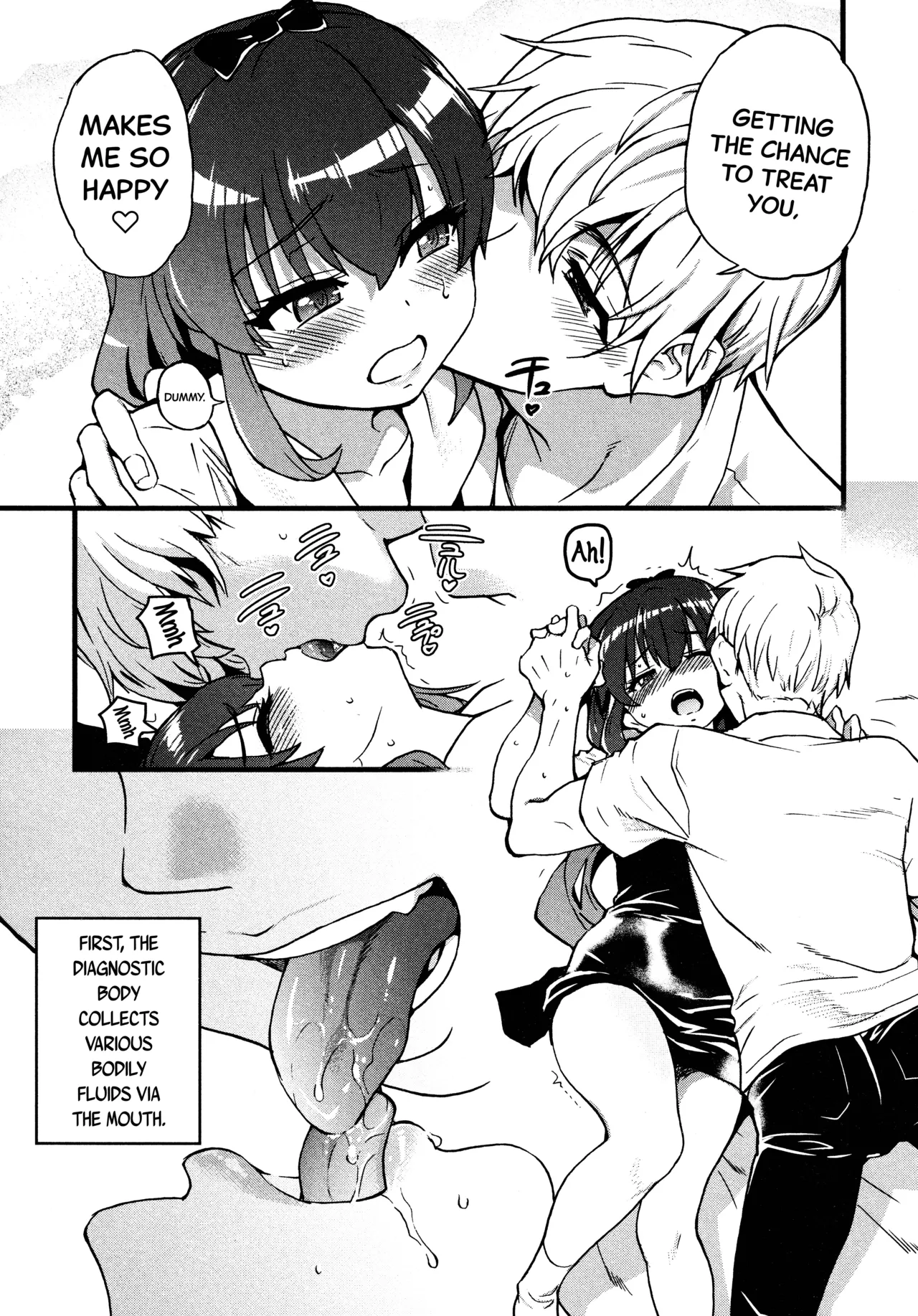 [Shiwasu no Okina] Koko Kara Saki wa Sex Desu!! (Boku no Seieki de Honpuku Kaiyu!!) Ch. 1-10 [English] page 17 - full censorship big penis hentai manga - read online free
