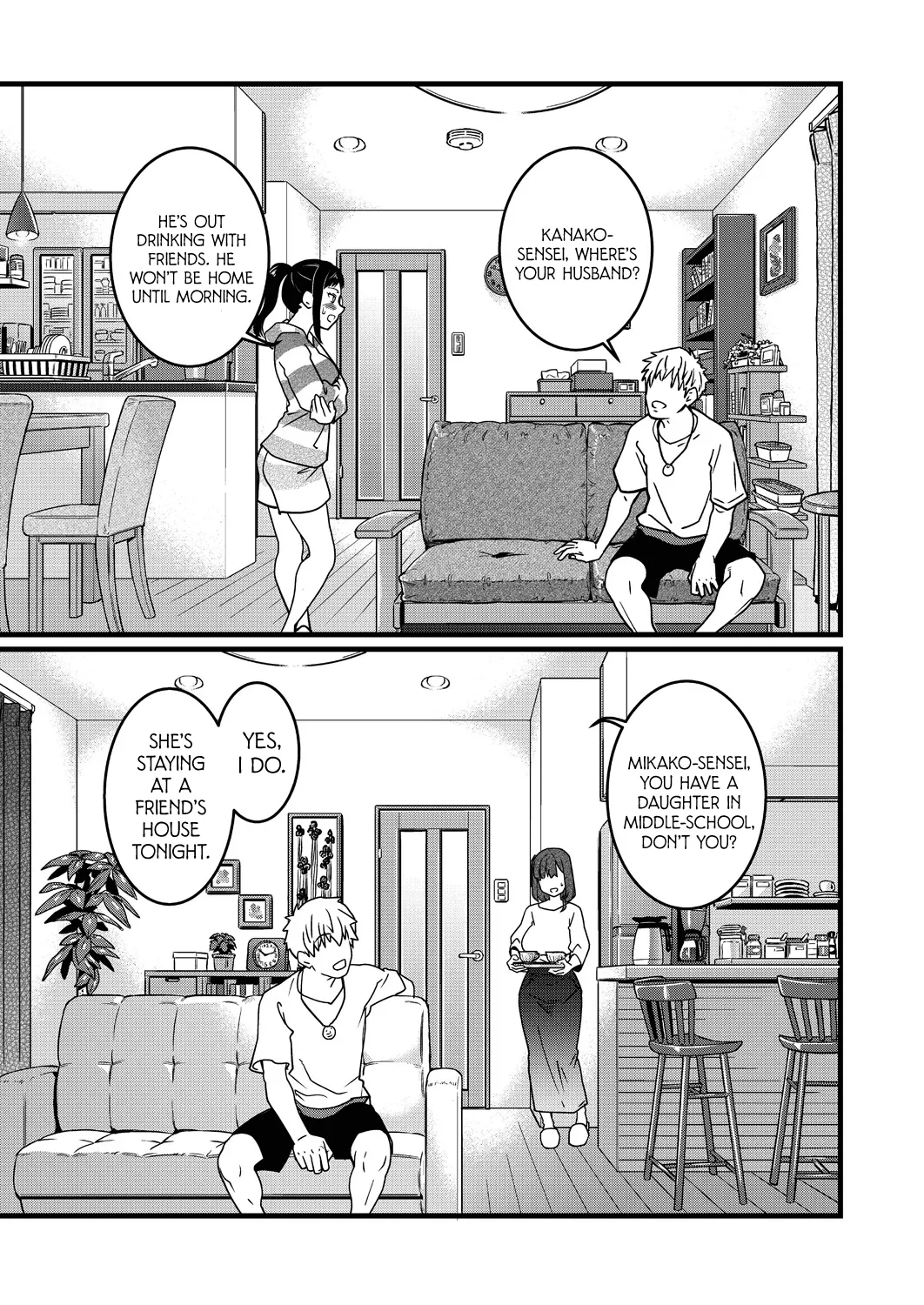 [Shiwasu no Okina] Koko Kara Saki wa Sex Desu!! (Boku no Seieki de Honpuku Kaiyu!!) Ch. 1-10 [English] page 216 - milf kissing hentai manga - read online free