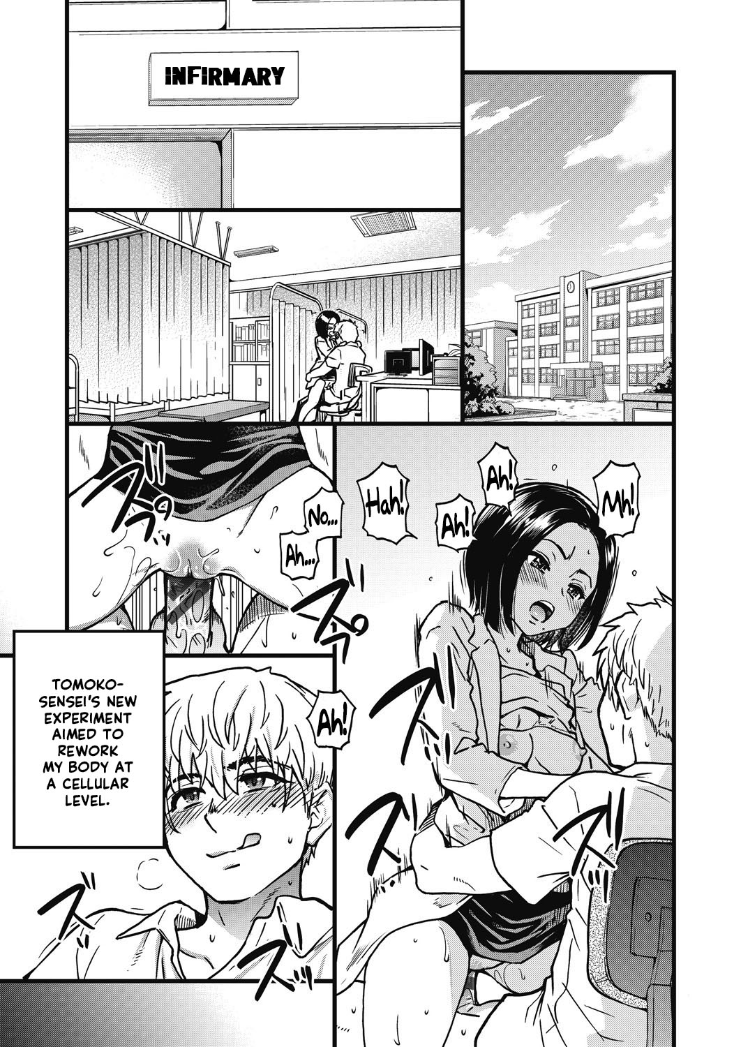 [Shiwasu no Okina] Koko Kara Saki wa Sex Desu!! (Boku no Seieki de Honpuku Kaiyu!!) Ch. 1-10 [English] page 275 - milf kissing hentai manga - read online free