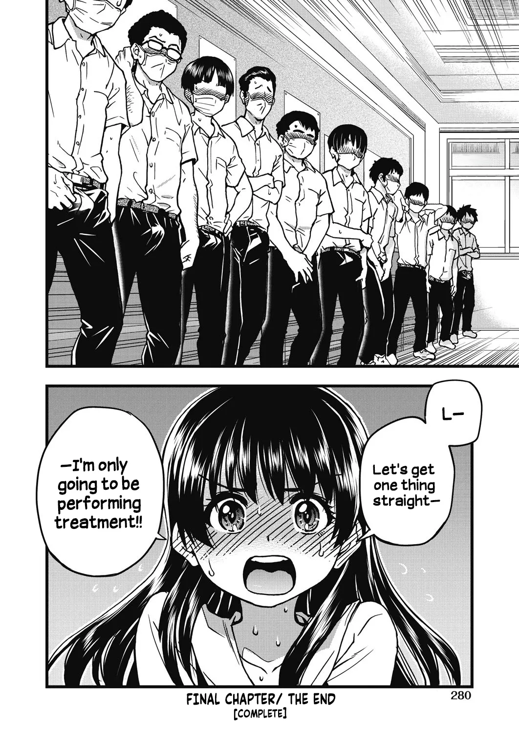 [Shiwasu no Okina] Koko Kara Saki wa Sex Desu!! (Boku no Seieki de Honpuku Kaiyu!!) Ch. 1-10 [English] page 286 - milf kissing hentai manga - read online free