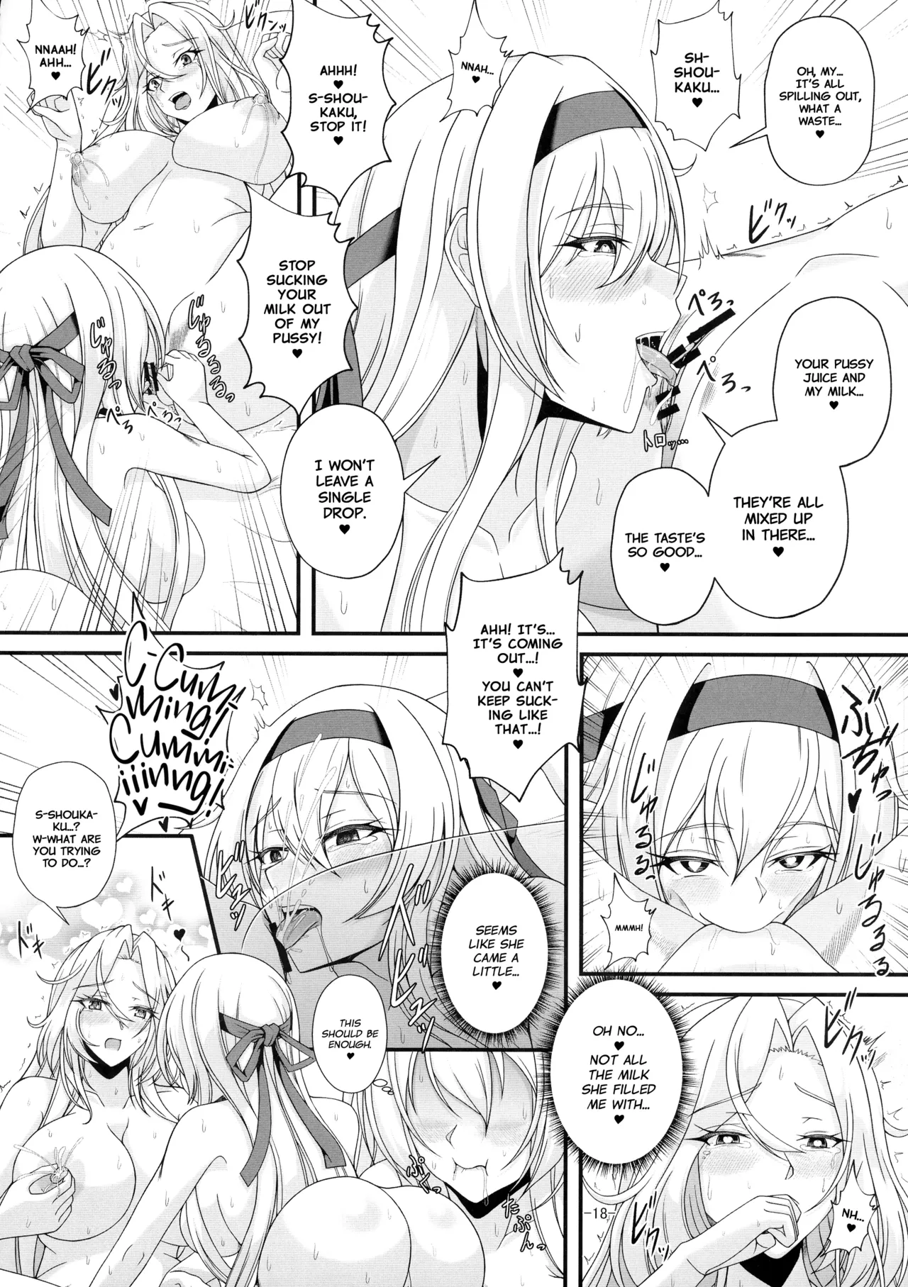 Shangri-La page 18 featuring shoukaku kantai collection parody - kissing big breasts hentai manga - read online free