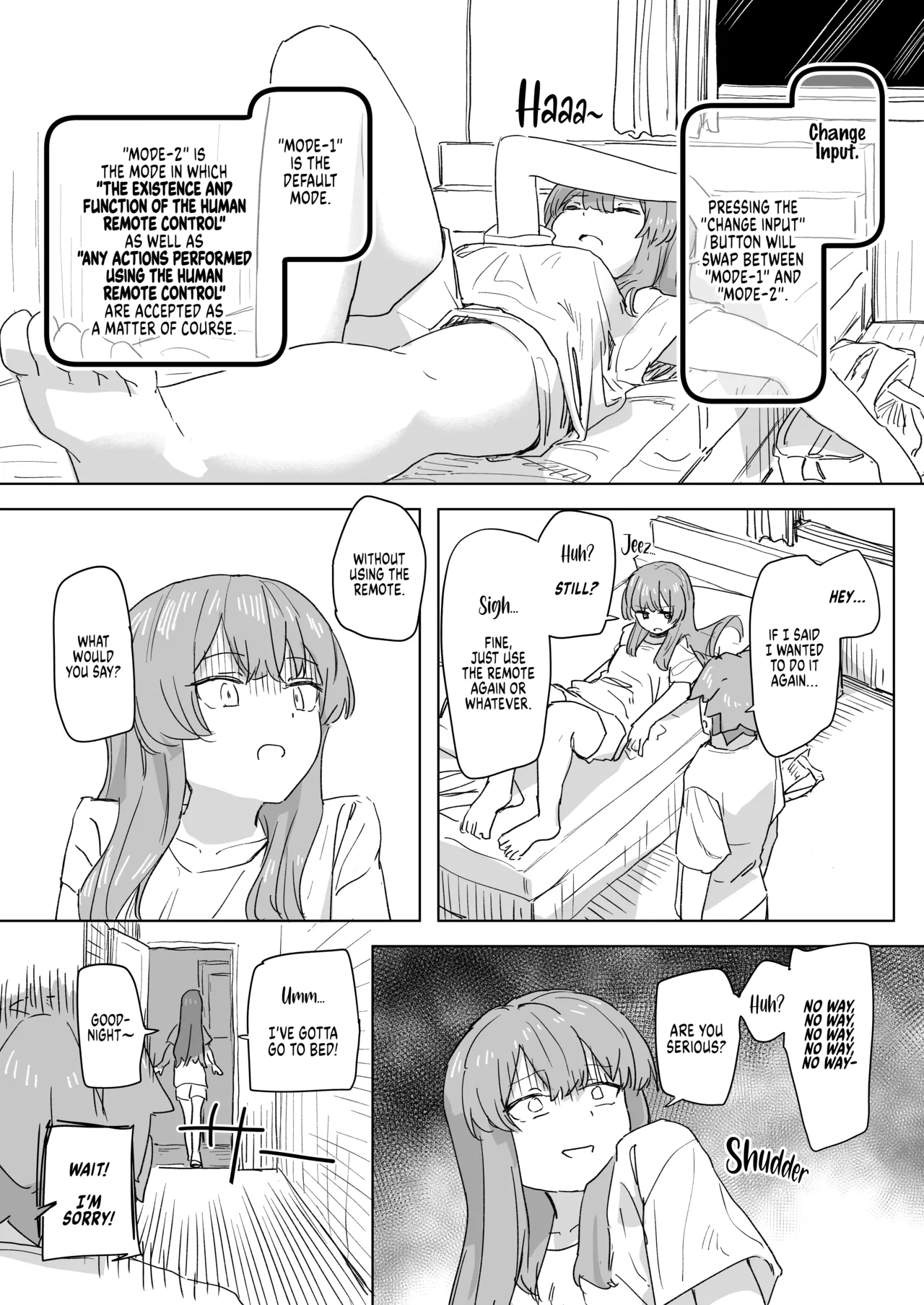 Ningen Sousa RemoCon | Human Manipulating Remote Control page 19 original parody - sole male nakadashi hentai manga - read online free