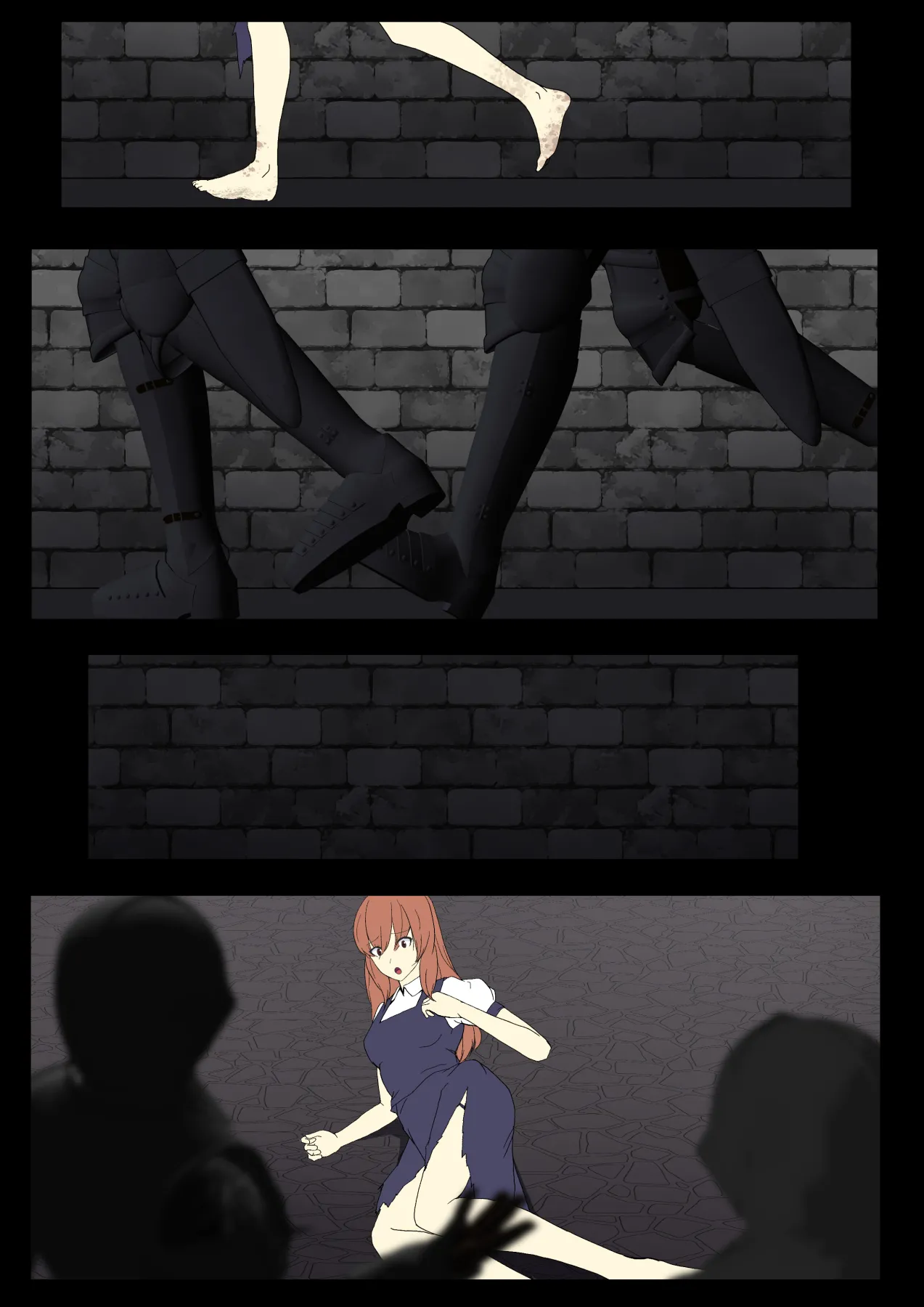 Senki Bad End Gaiden Sennou Haiboku shita Heroine no Matsuro- page 146 original parody - piercing pregnant hentai manga - read online free