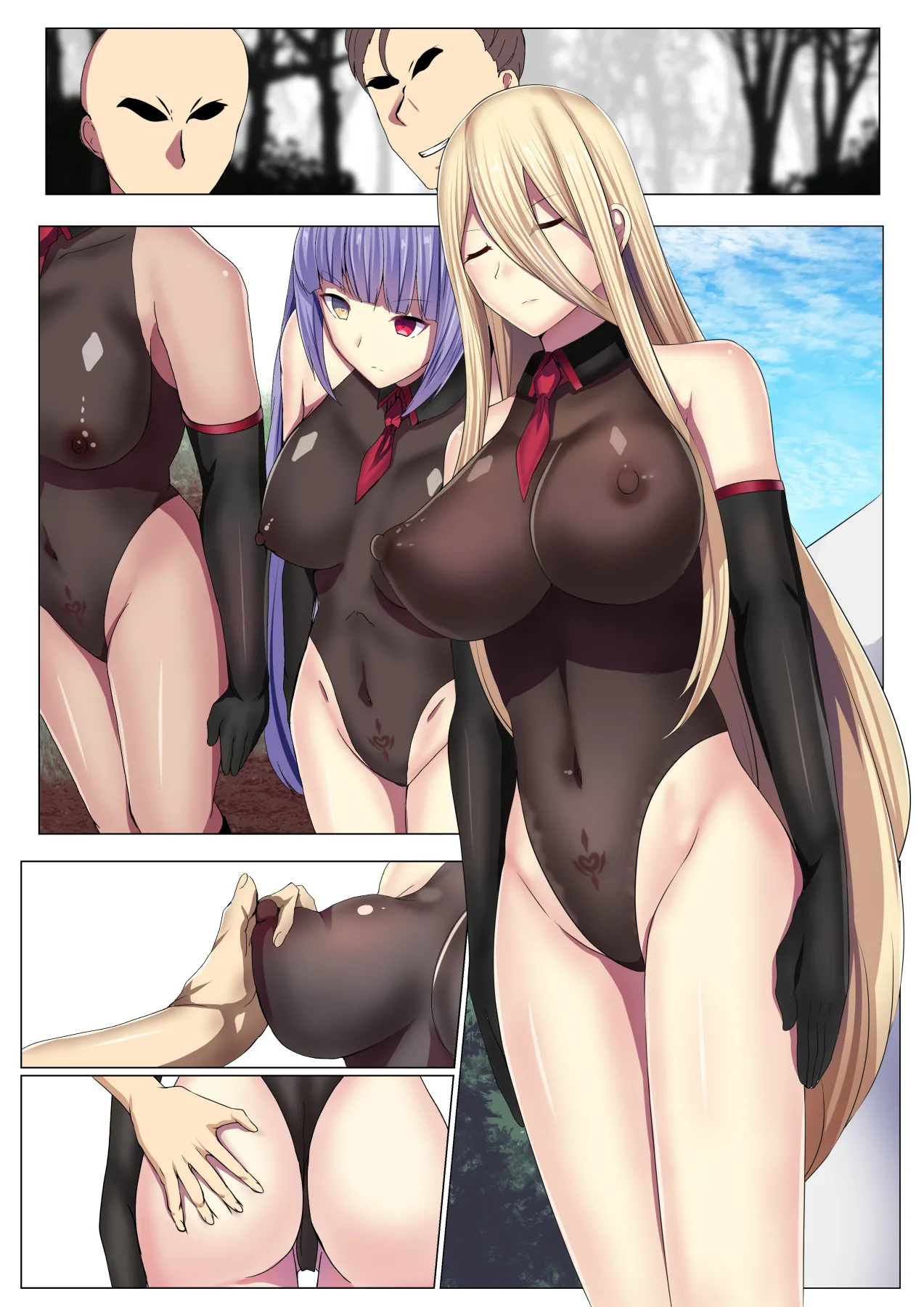 Senki Bad End Gaiden Sennou Haiboku shita Heroine no Matsuro- page 168 original parody - piercing pregnant hentai manga - read online free