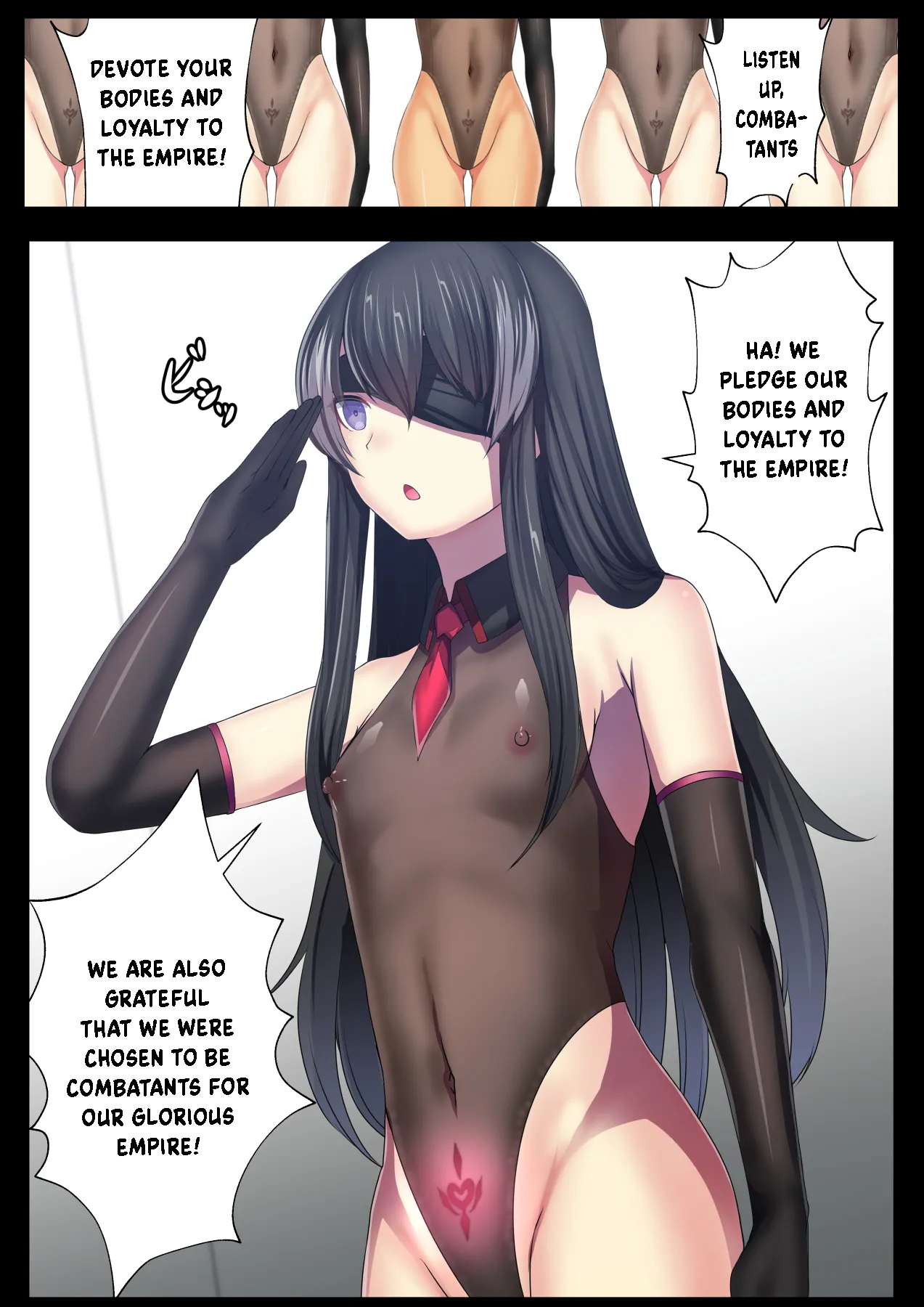 Senki Bad End Gaiden Sennou Haiboku shita Heroine no Matsuro- page 63 original parody - piercing pregnant hentai manga - read online free