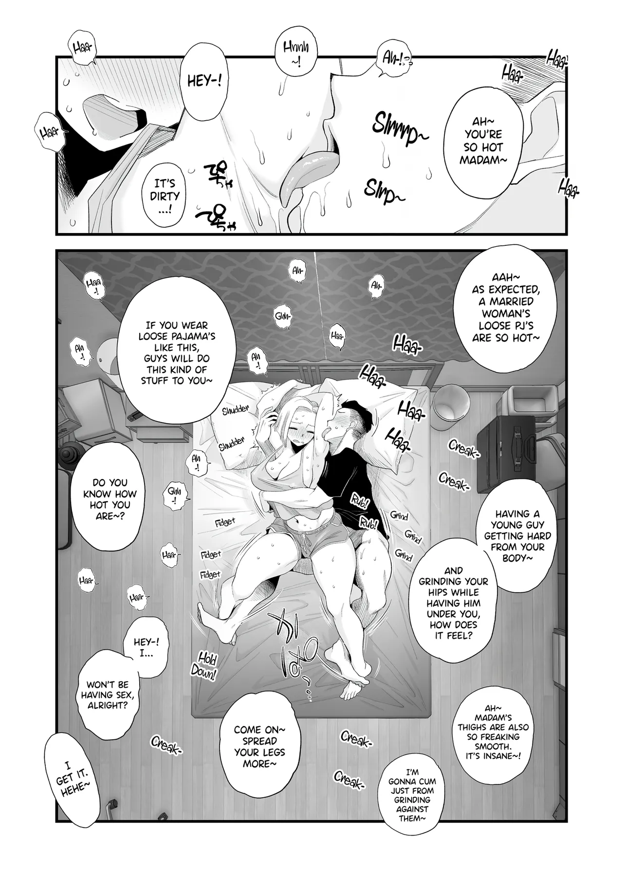 Tsuma ni Mosaic page 21 original parody - sweating kissing hentai manga - read online free