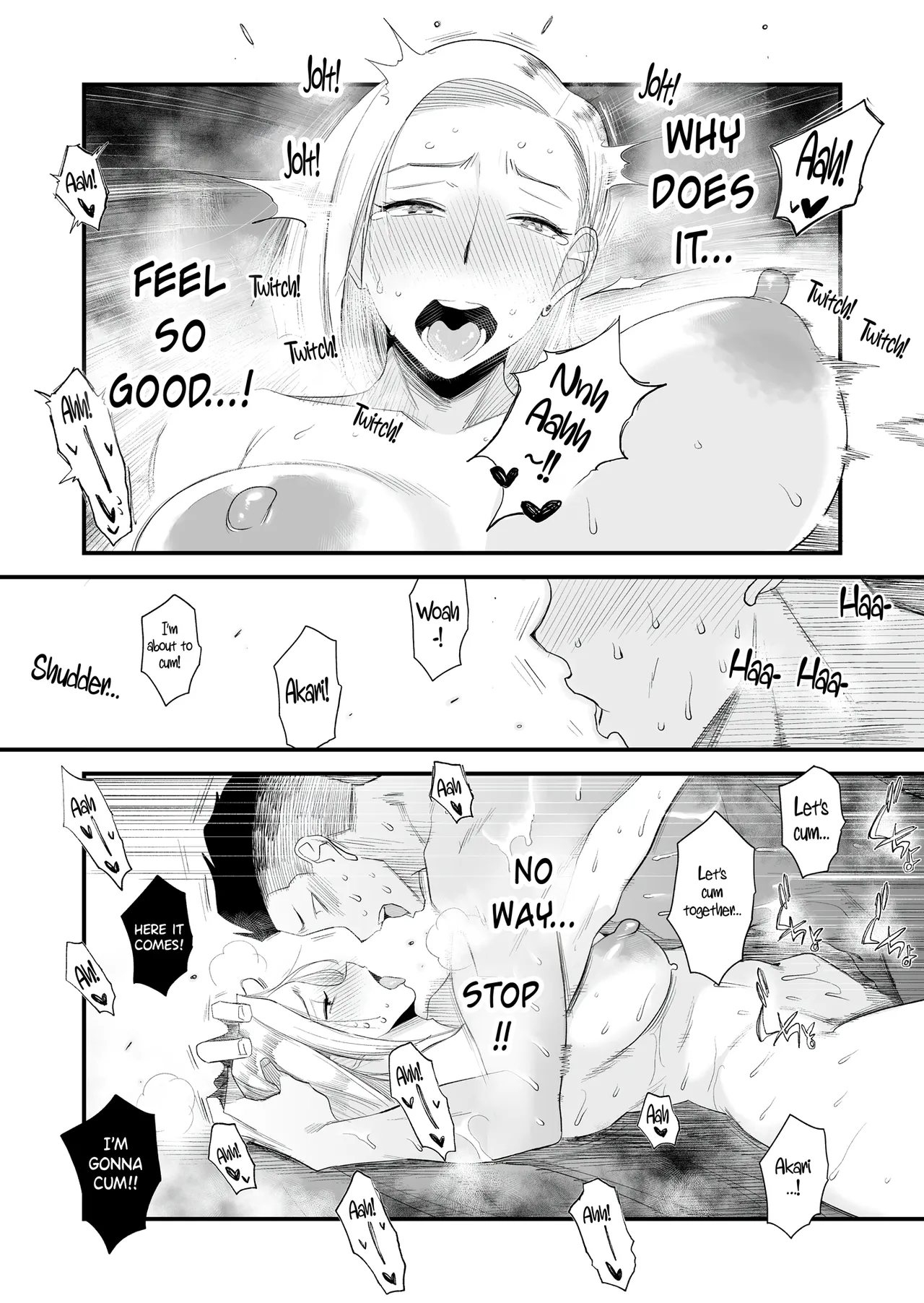Tsuma ni Mosaic page 48 original parody - sweating kissing hentai manga - read online free