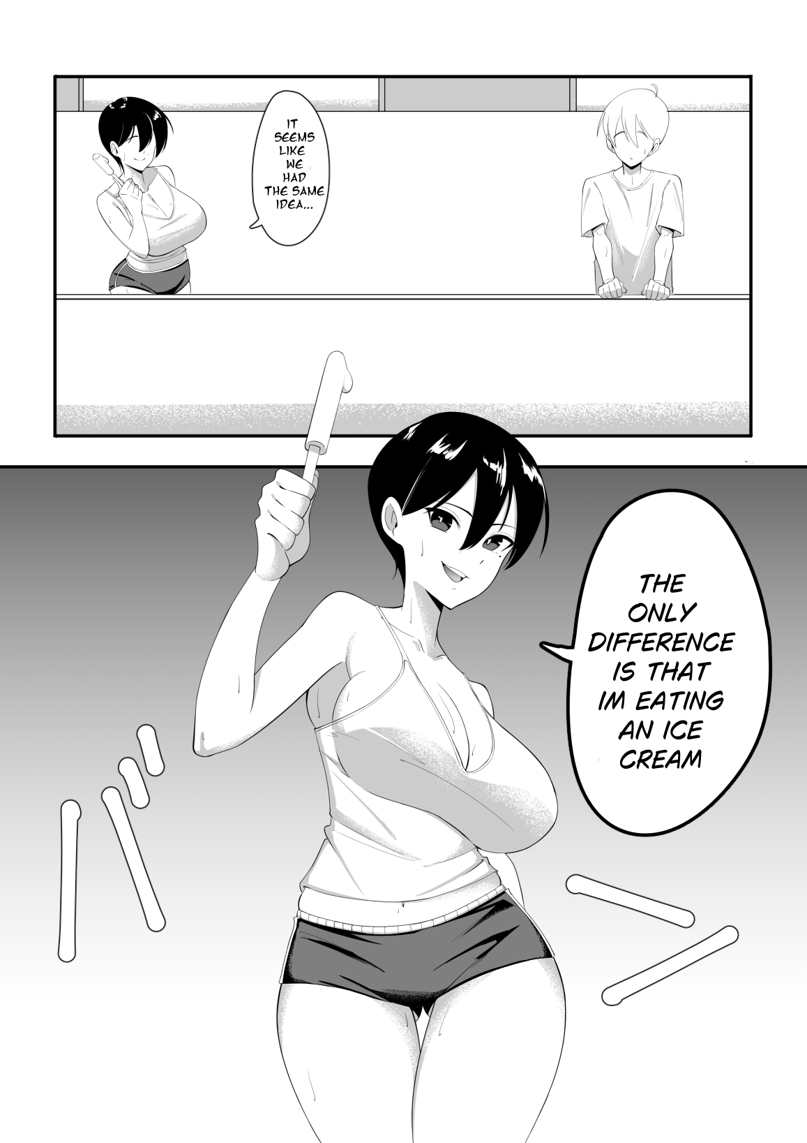 [Sorabluesky] Bukiyou de Eroi Rinjin Sayuri-san | My Clumsy and Erotic Neighbor Sayuri-san [English] page 23 original parody - big breasts glasses hentai manga - read online free