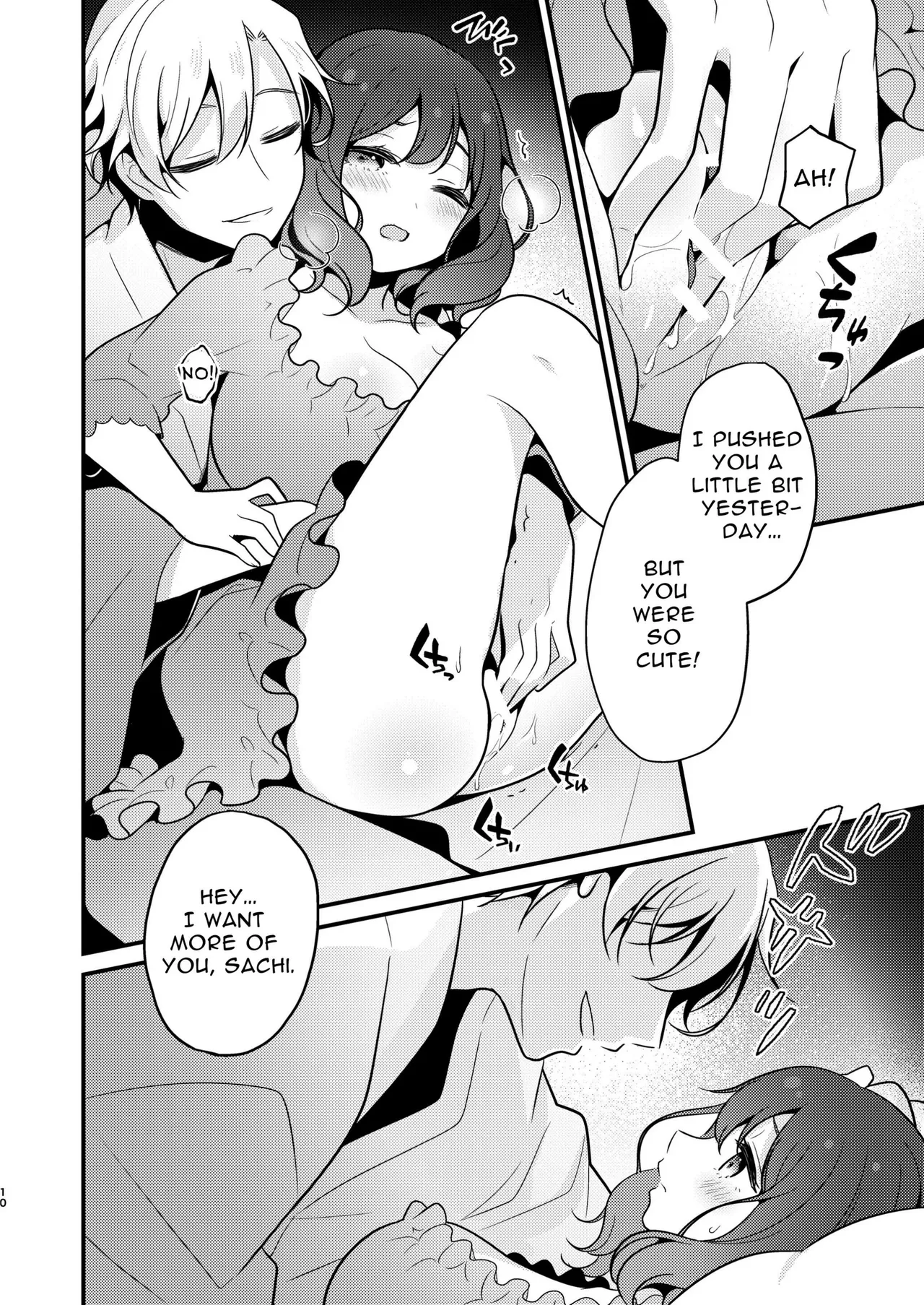 Tensei-saki no Fiancé wa NTR Zokusei Mochi deshita page 10 original parody - nakadashi big breasts hentai manga - read online free