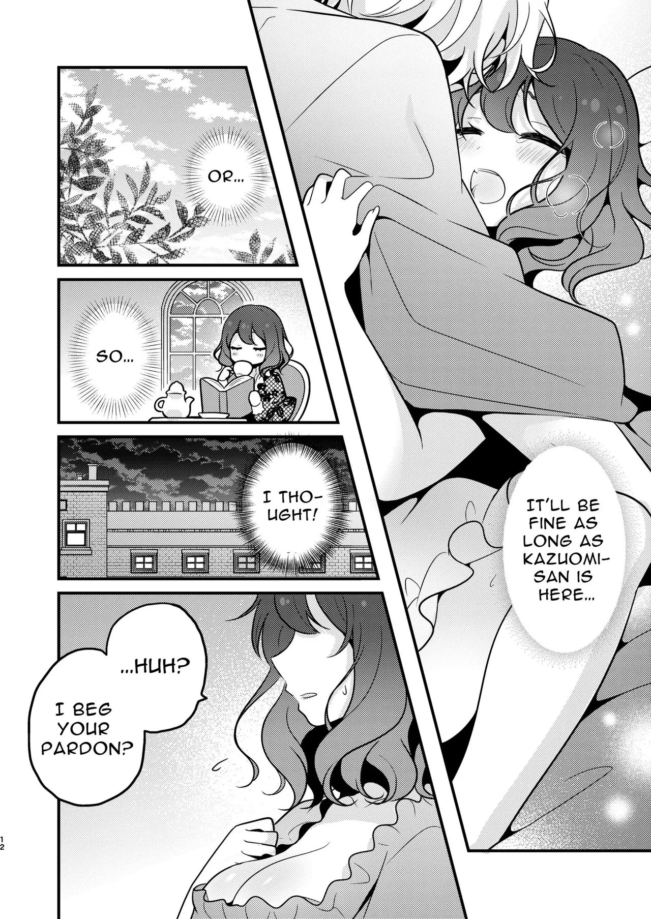 Tensei-saki no Fiancé wa NTR Zokusei Mochi deshita page 12 original parody - big breasts mmf threesome hentai manga - read online free