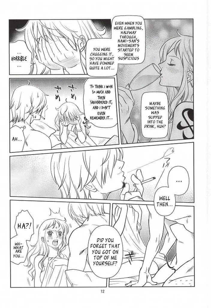 Himitsu no Koi Wazurai page 10 featuring nami one piece parody - sweating muscle hentai manga - read online free