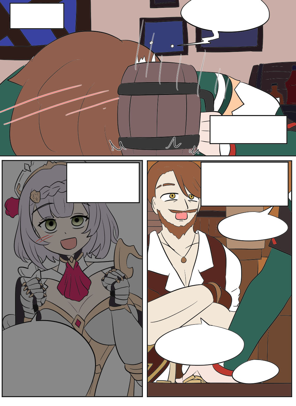 Genshin TSF: Swap-toss page 39 featuring noelle genshin impact parody - body swap full color hentai manga - read online free