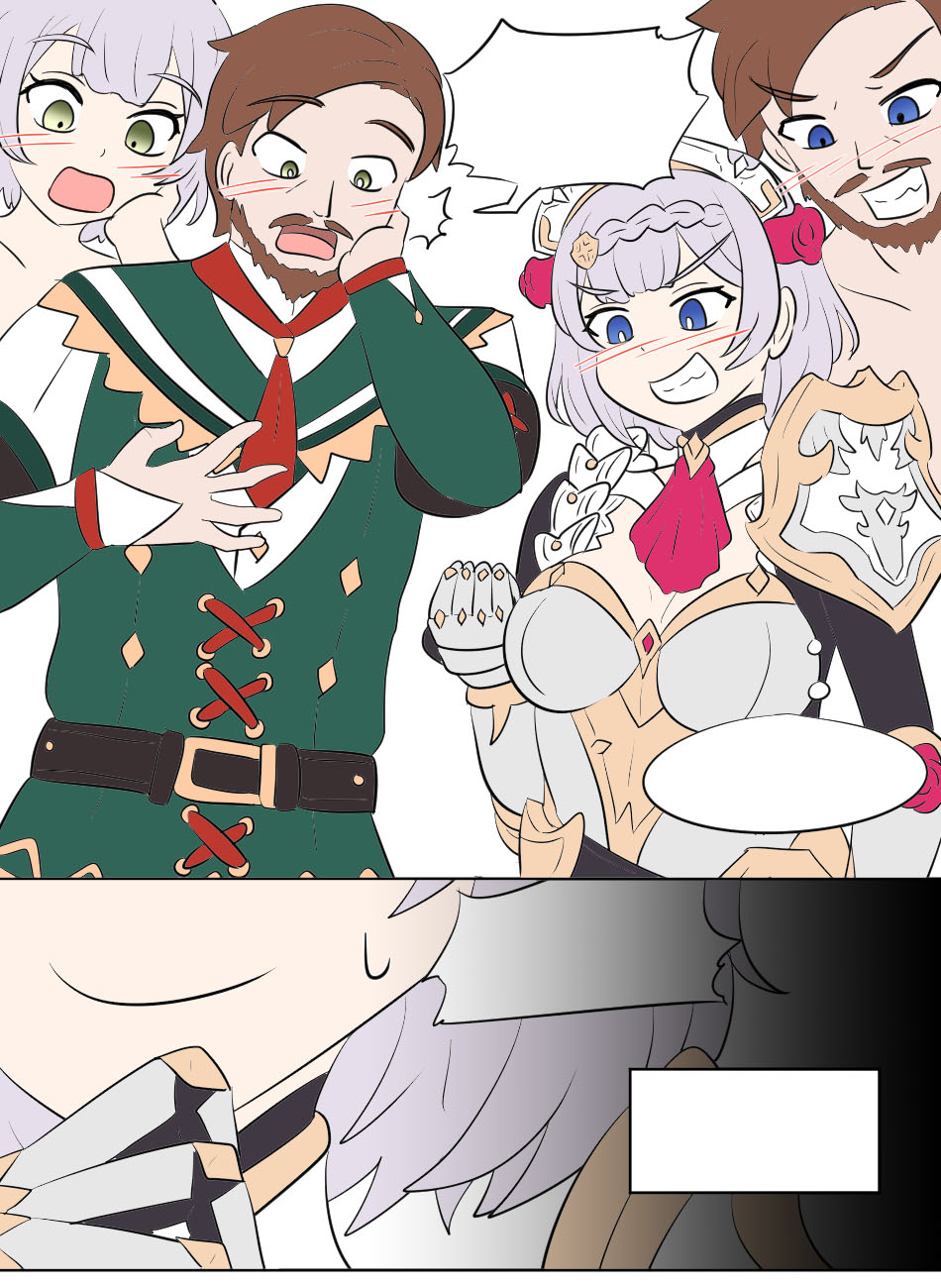 Genshin TSF: Swap-toss page 43 featuring noelle genshin impact parody - body swap full color hentai manga - read online free